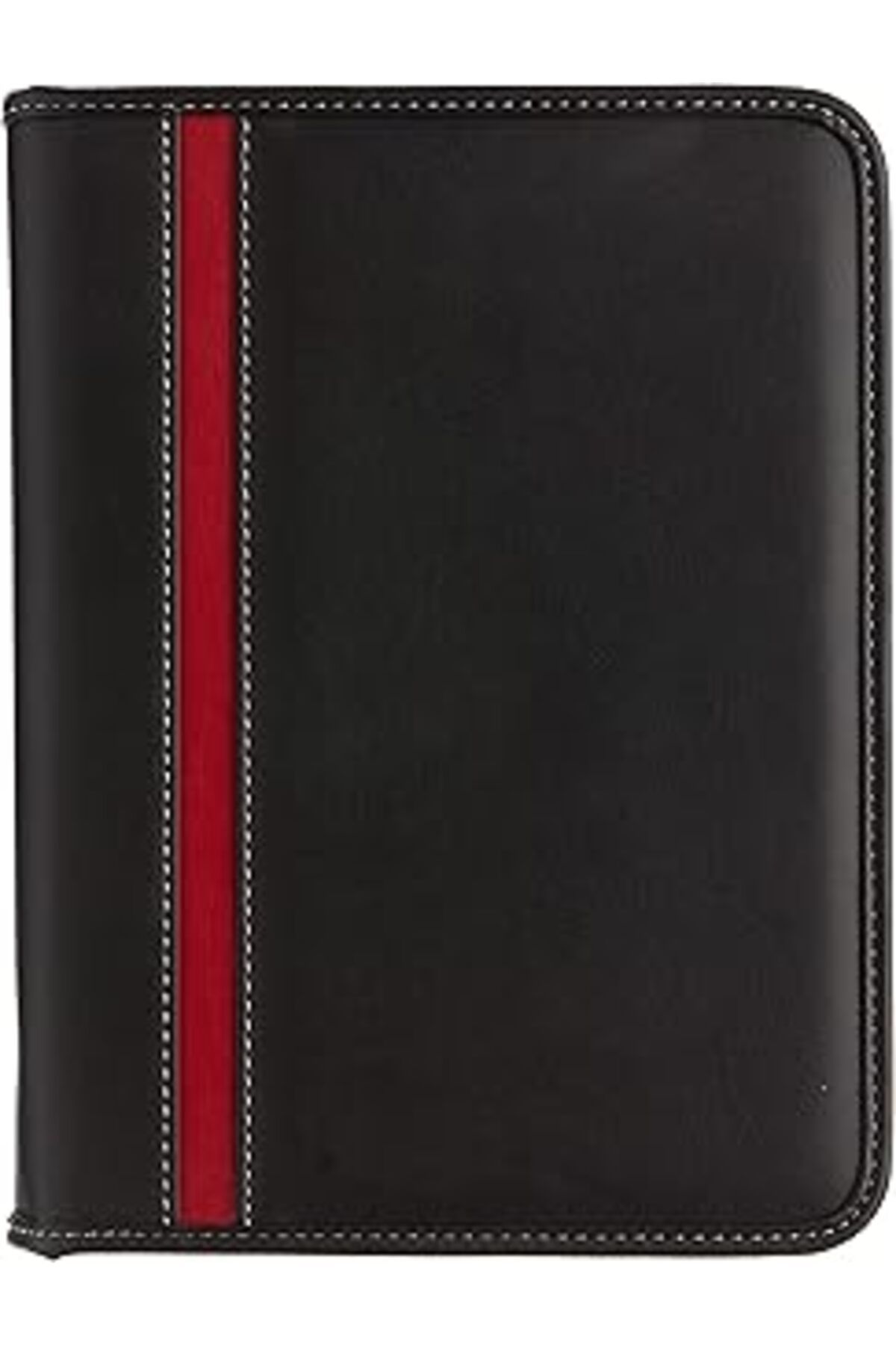 Mu Art 2K 5240 Ajanda Tarihsiz Çizgili 17X24 Cm Ajanda/Defter Fermuarlı Hesap Makineli Suni Deri Organizer