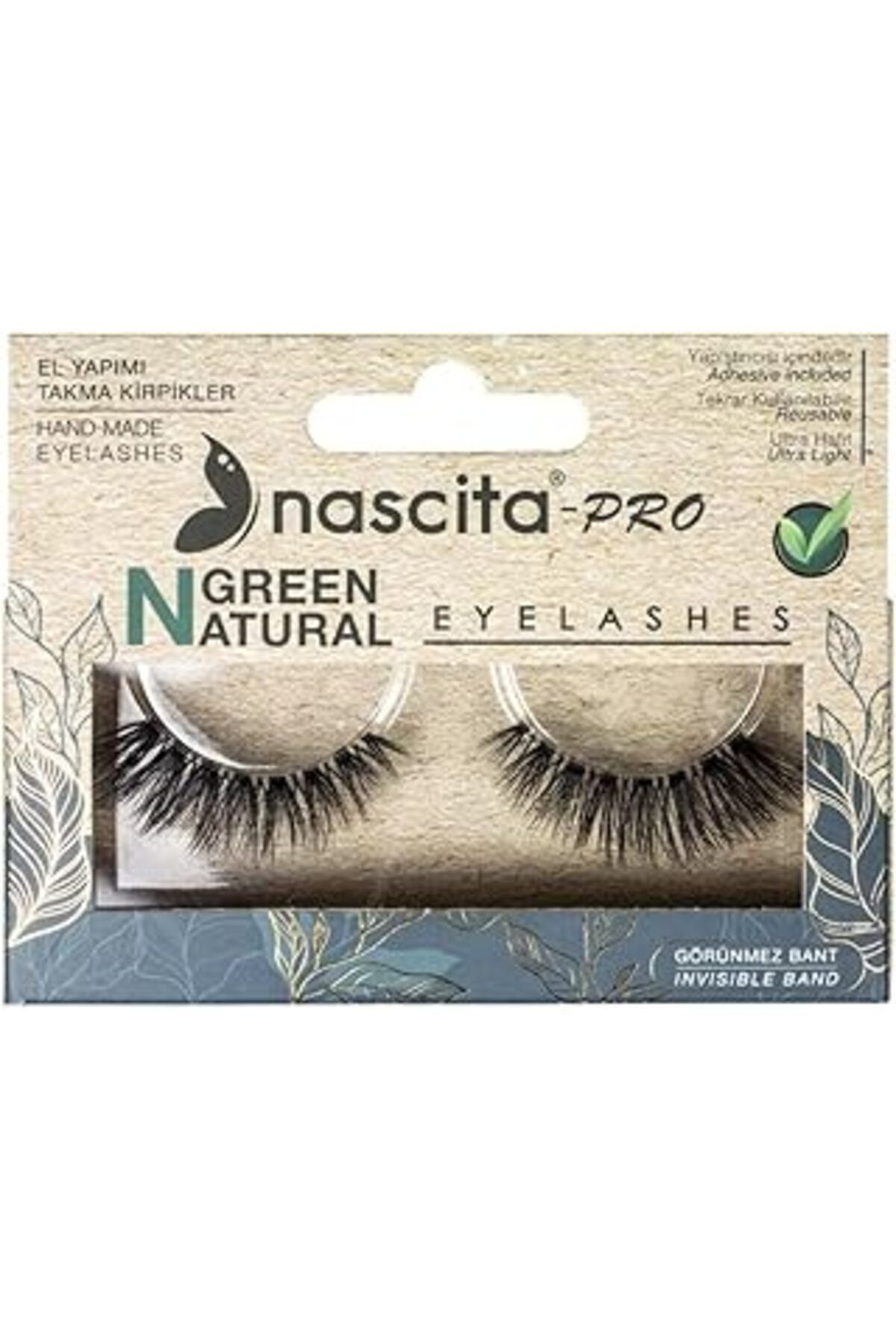 Pazarcan Green Natural Vegan Takma Kirpik - 110