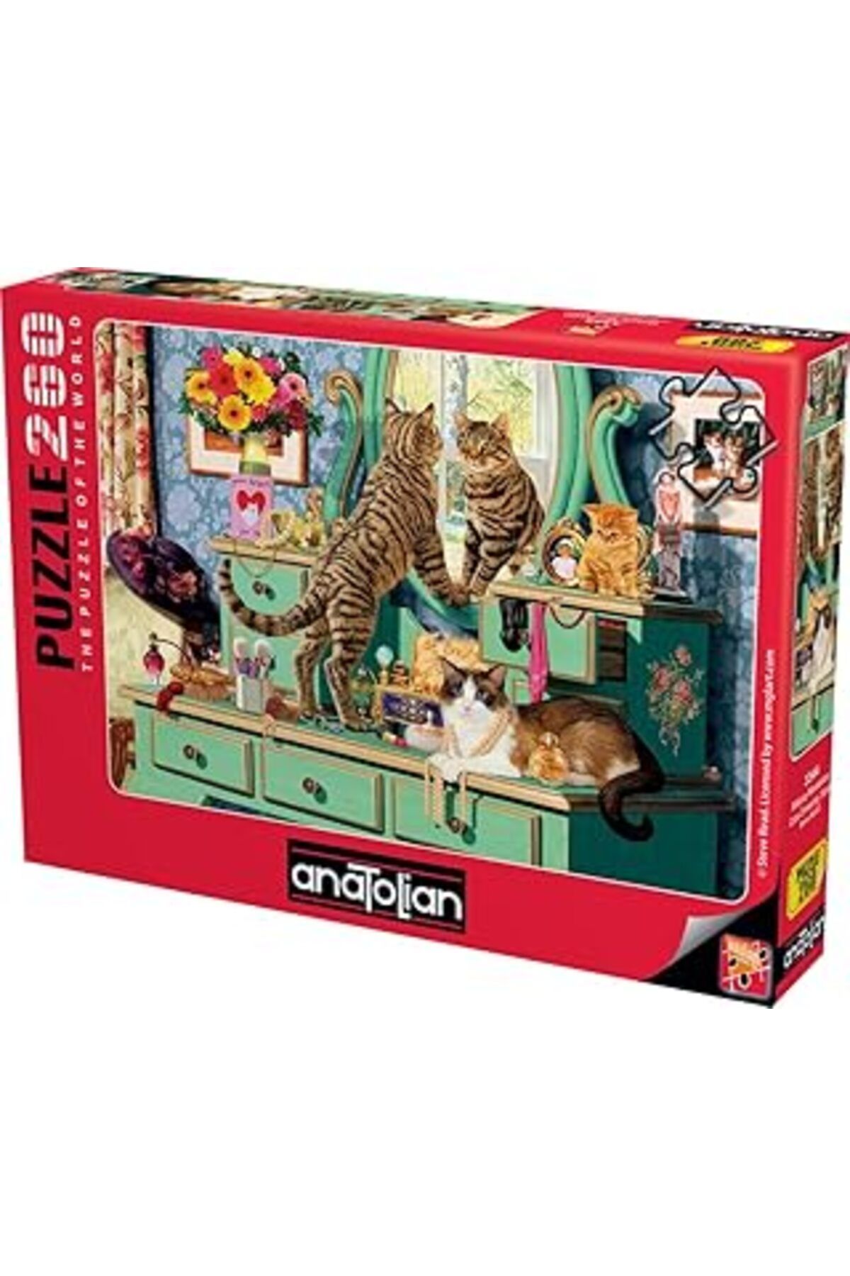 NETWORK ART Anatolian 260 Parça Puzzle: Makyaj Meraklıları