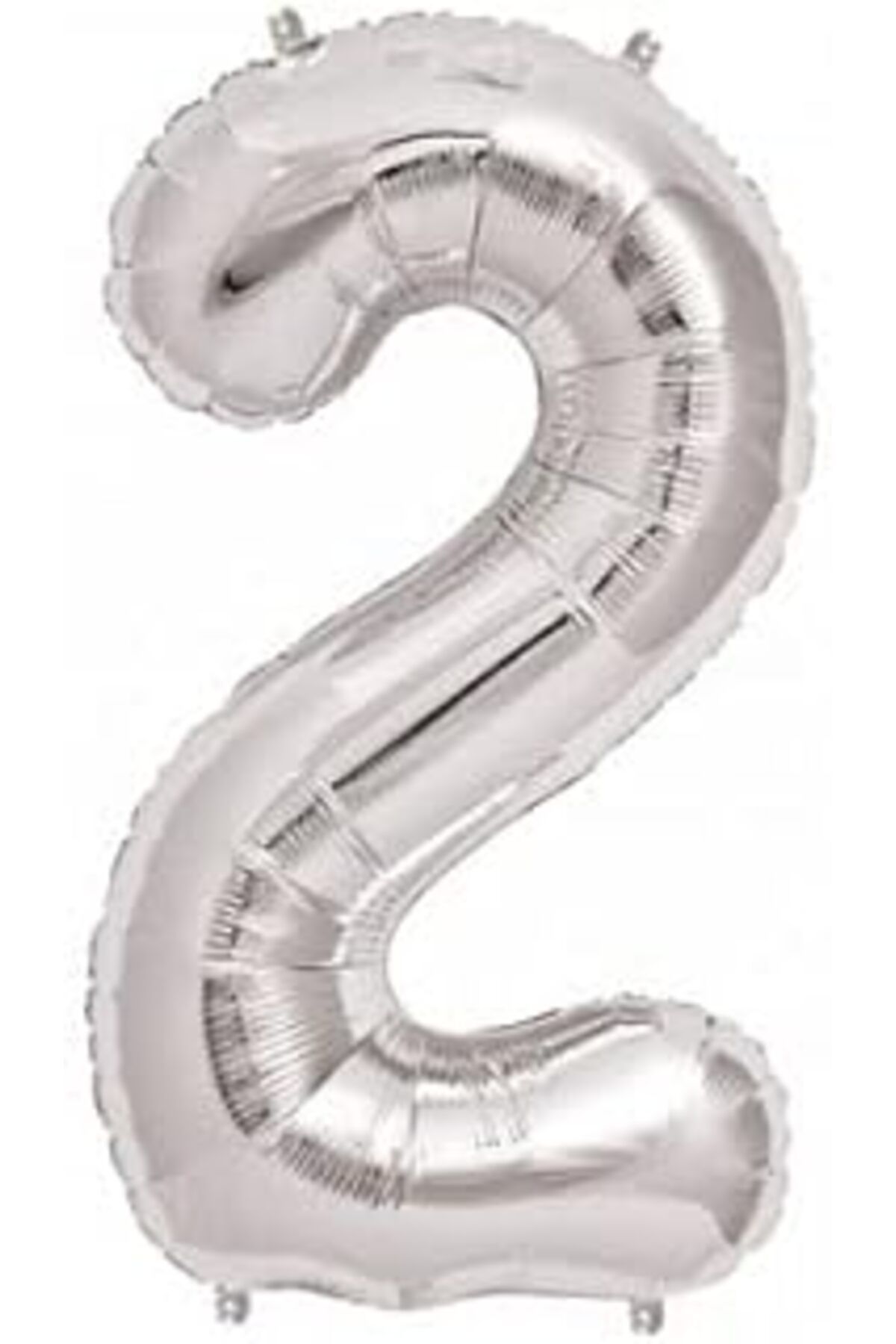 robotrend Benim Marifetlerim - 2 Rakamı Gümüş Folyo Balon 40 Inch 90 Cm