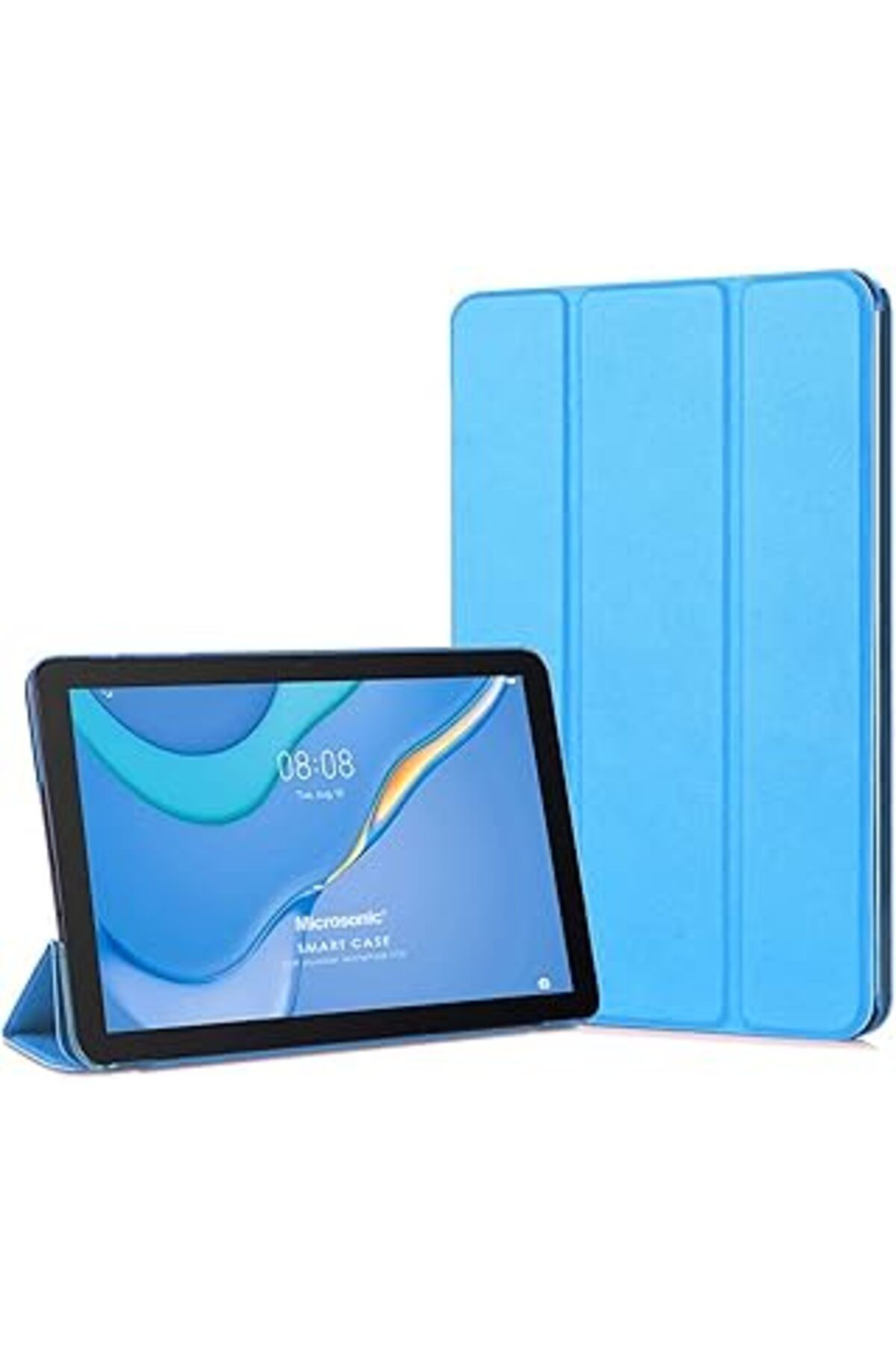 robotrend Huawei Matepad Se Kılıf Slim Translucent Back Smart Cover Mavi [Matepad Se Ile Uyumlu Kılıf - Mavi]