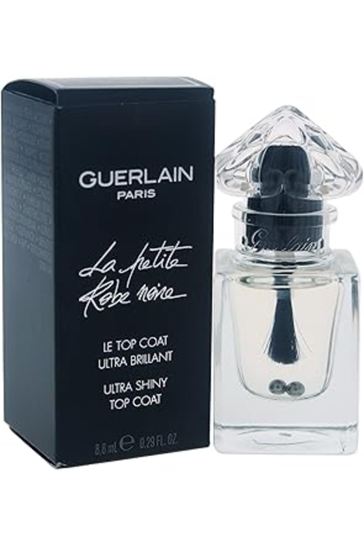 Roses Store La Petite Robe Noire Nail Enamel Top Coat Oje 1 Paket (1 X 8.8 Ml)