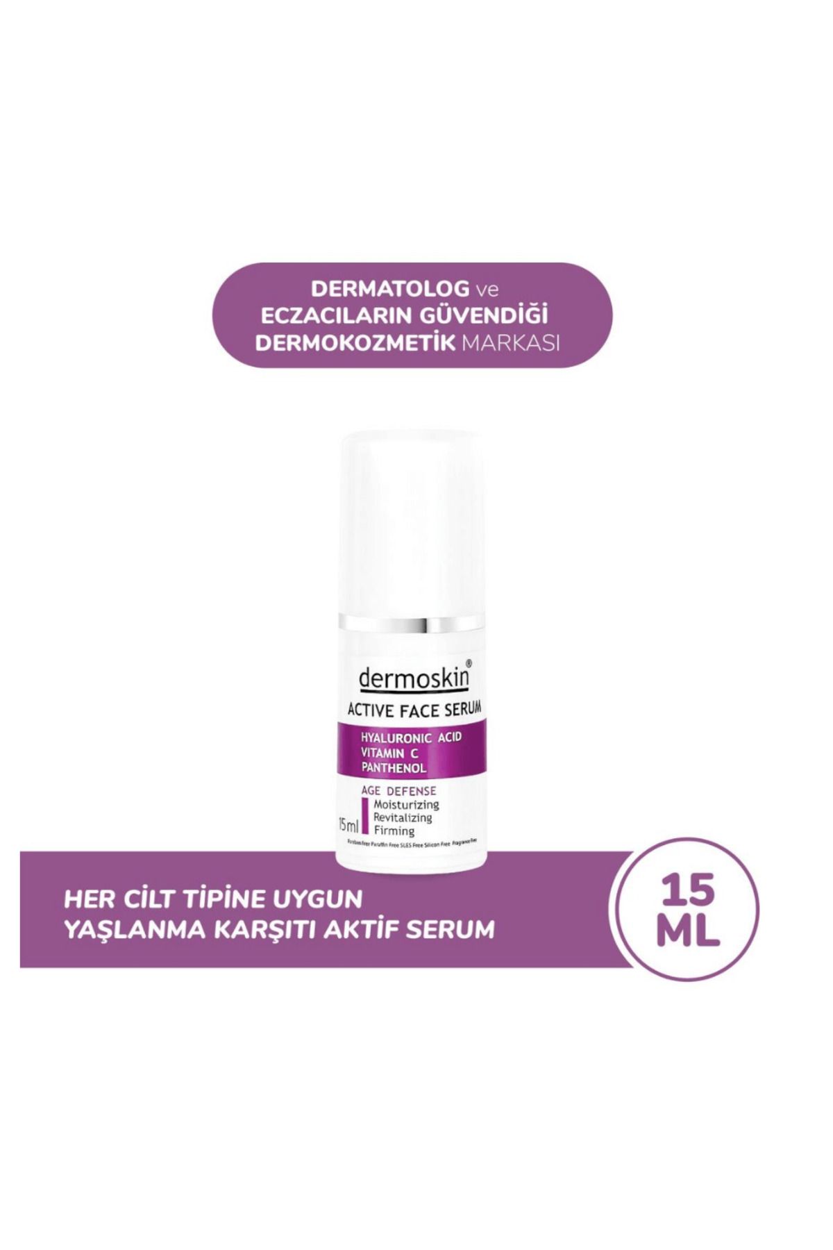 Dermoskin-Active Serum Age Defence 15 ml Softening, Regenerating Anti-Age Active Serum 1