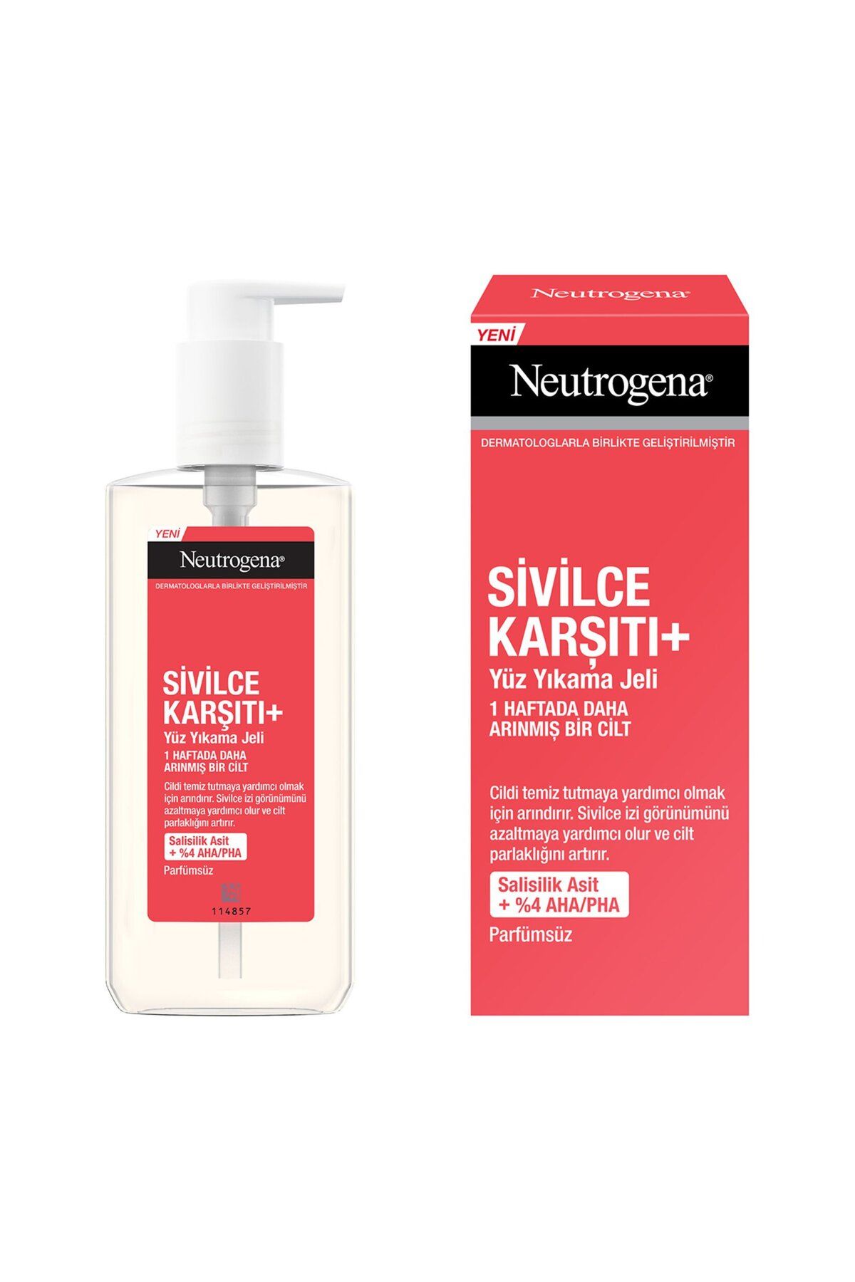 Neutrogena Karşıtı + Temizleme Jeli 200 Ml