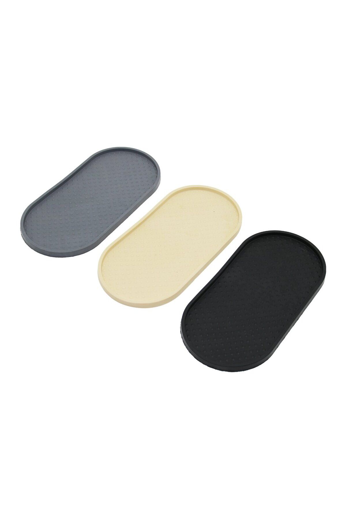OEM DÜZ OVAL RENKLİ SİLİKON YAĞDANLIK - SABUNLUK ALTLIK 12 X 24.5CM (5024)