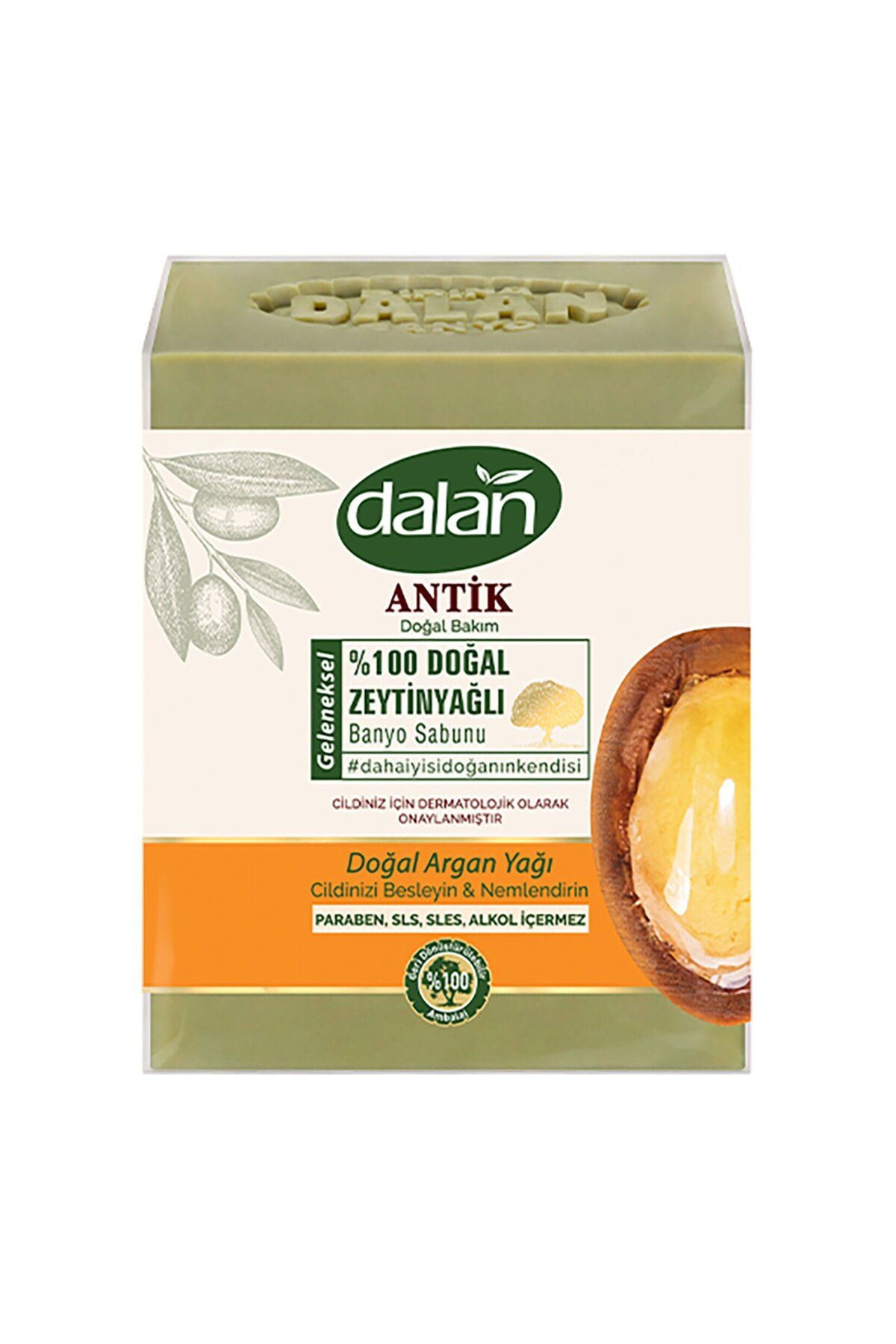 Dalan Antik Zeytiyağlı Argan Yağlı Banyo Sabun 4x150G