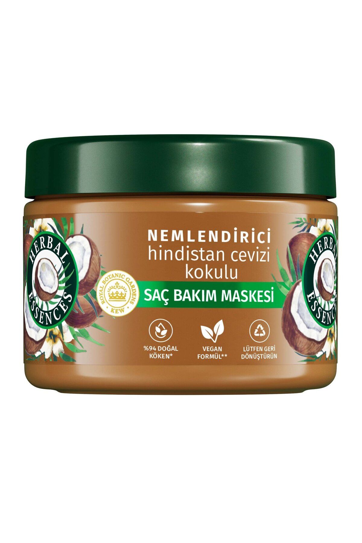 MATMEL Herbal Essences Nemlendirici Hindistan Ceviz Saç Bakım Maskesi 300 Ml