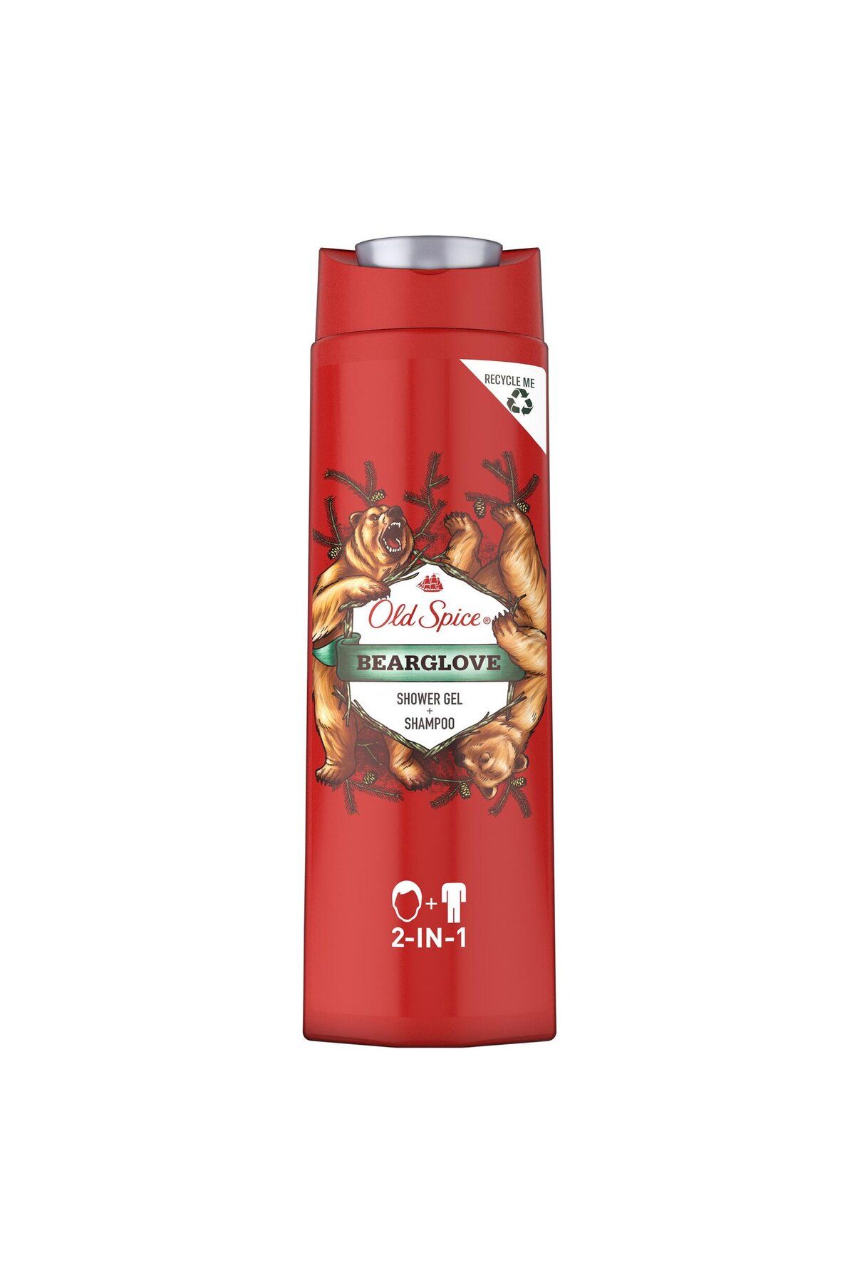 MATMEL Old Spice Duş Jeli & Şampuan 400 ml Bearglove