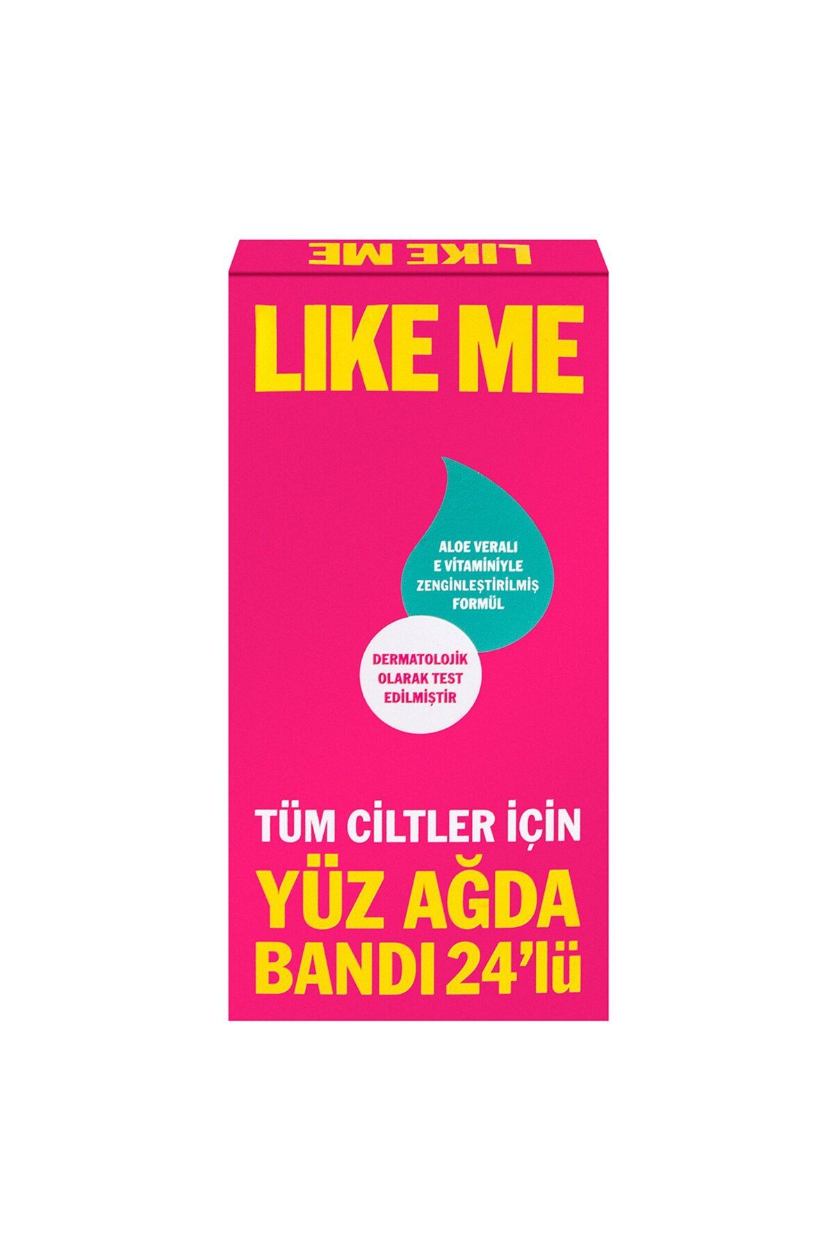 Like me Tüm Ciltler İçin 24'lü Yüz Ağda Bandı