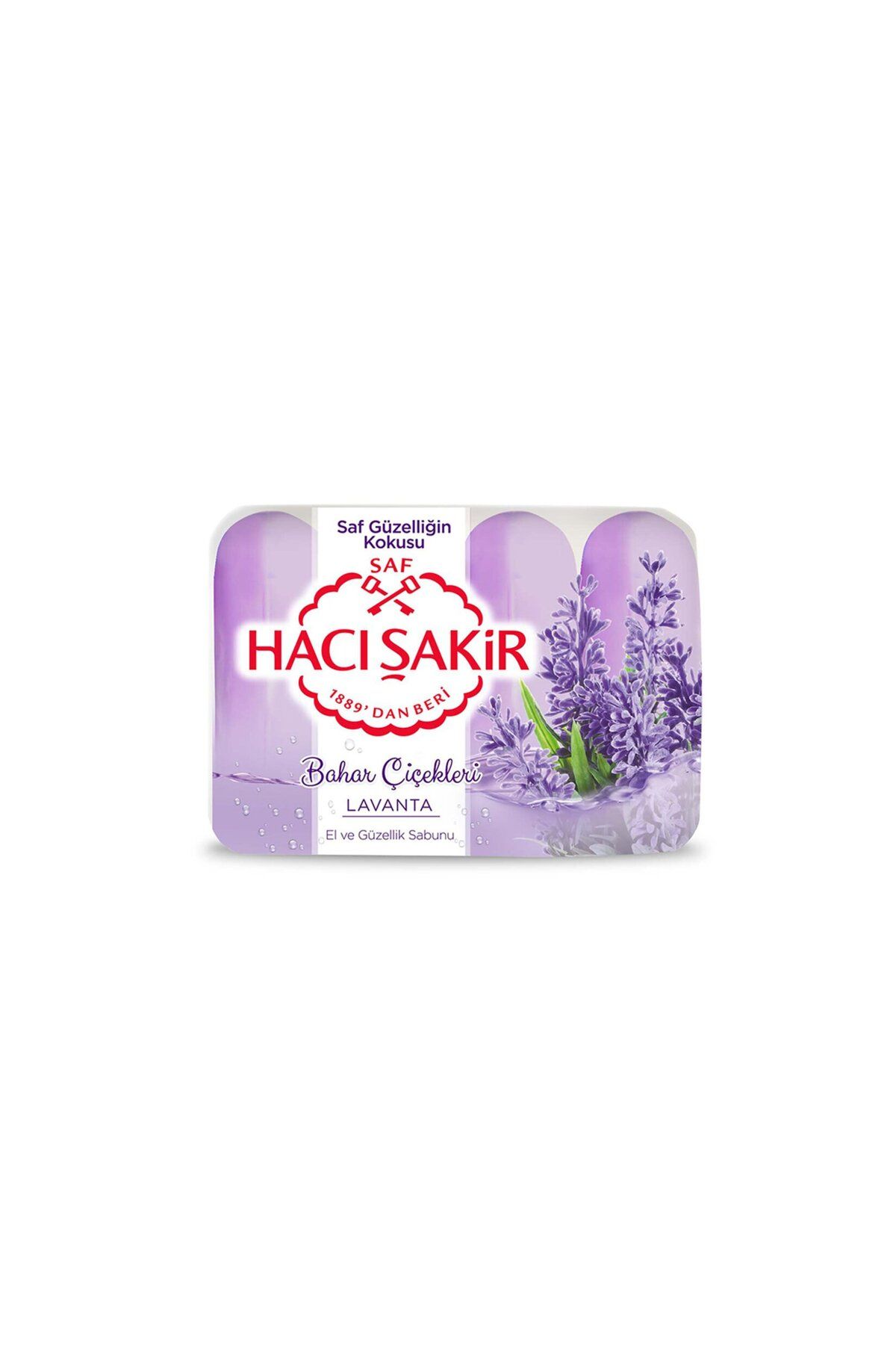Hacı Şakir Bahar Çiçekleri Lavanta Güzellik Sabunu 4X70 G