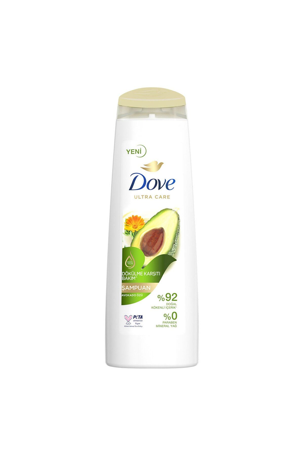 Dove Ultra Care Saç Bakım Şampuanı Dökülme Karşıtı Bakım Avokado Özü 400 ml
