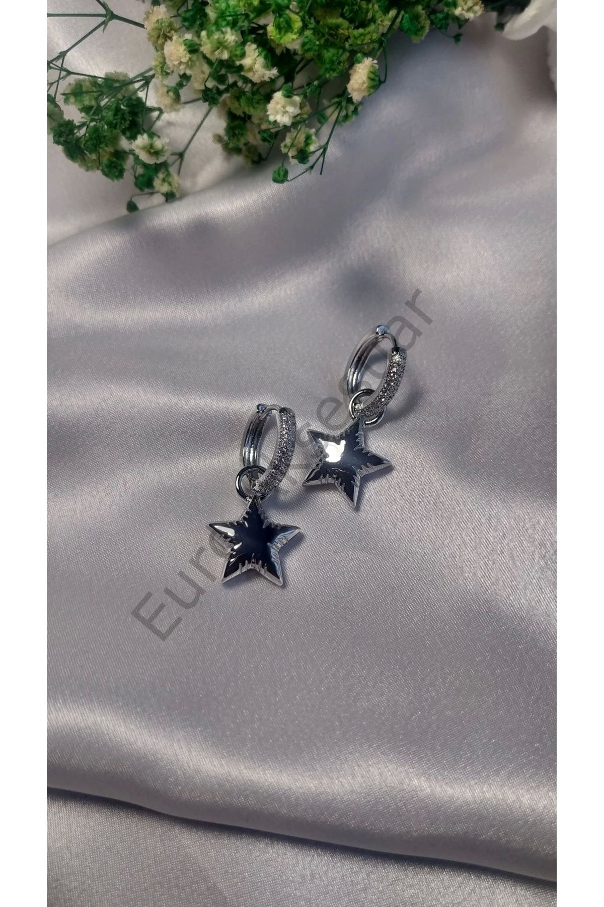 XUPING JEWELRY-Xuping Earrings with Stone Star Figure 4
