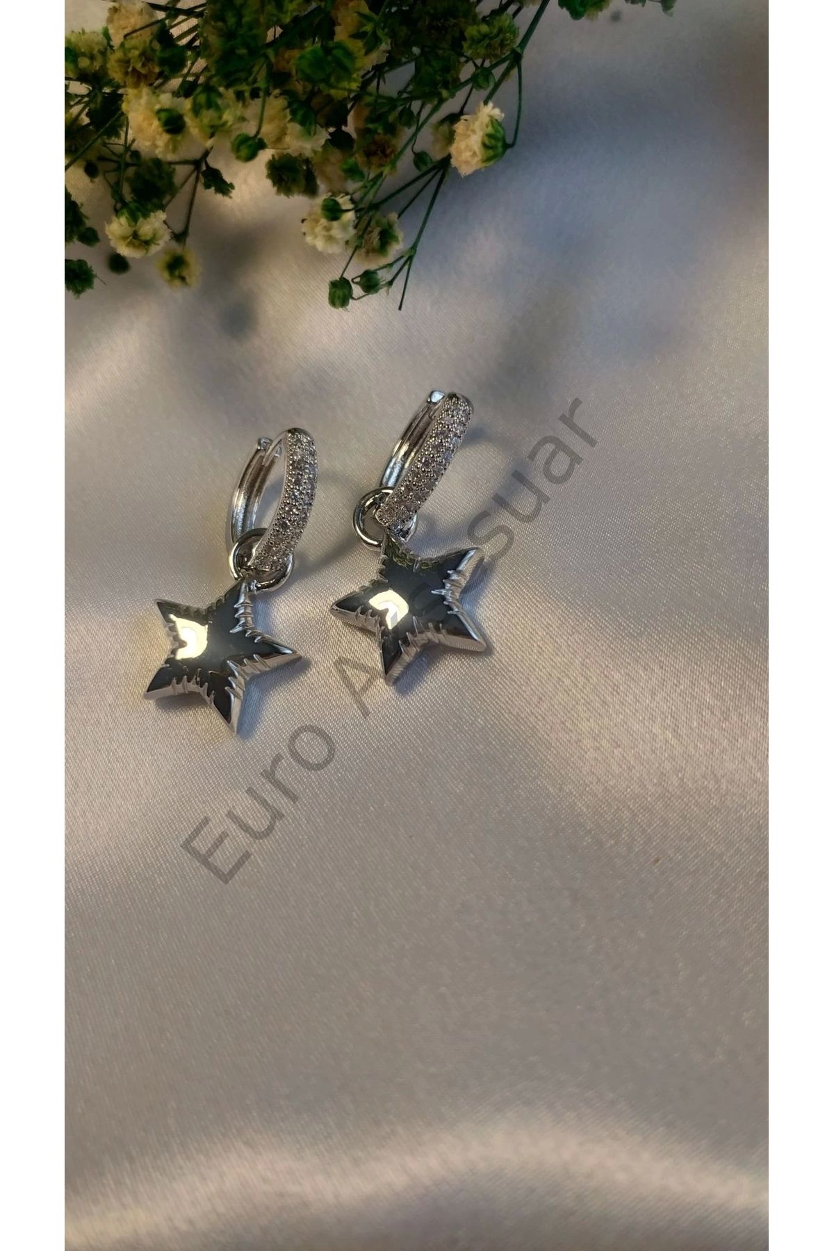 XUPING JEWELRY-Xuping Earrings with Stone Star Figure 3