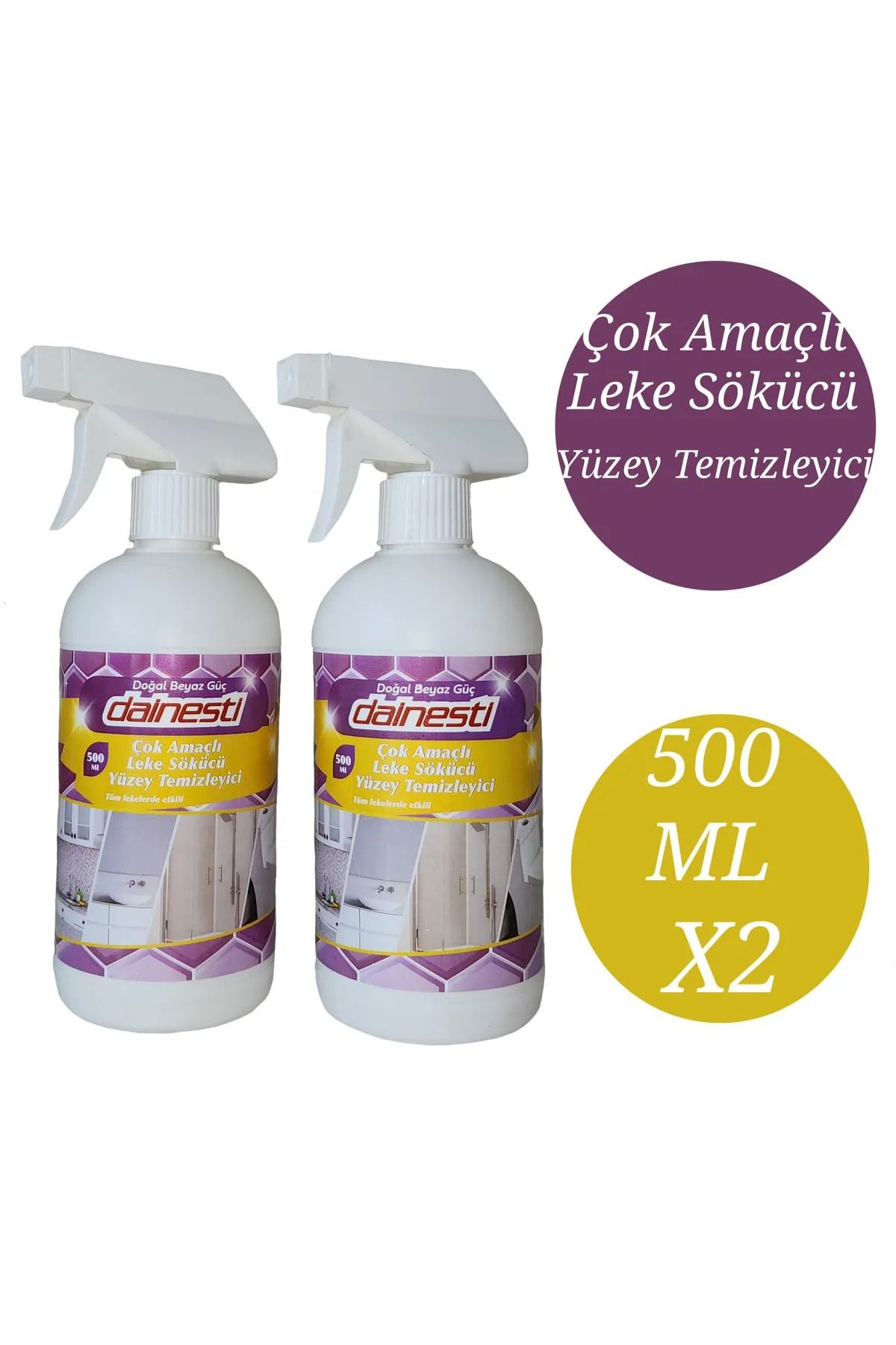 Kuzgun Ticaret Çok Amaçlı Leke Sökücü 500ML x 2 Adet