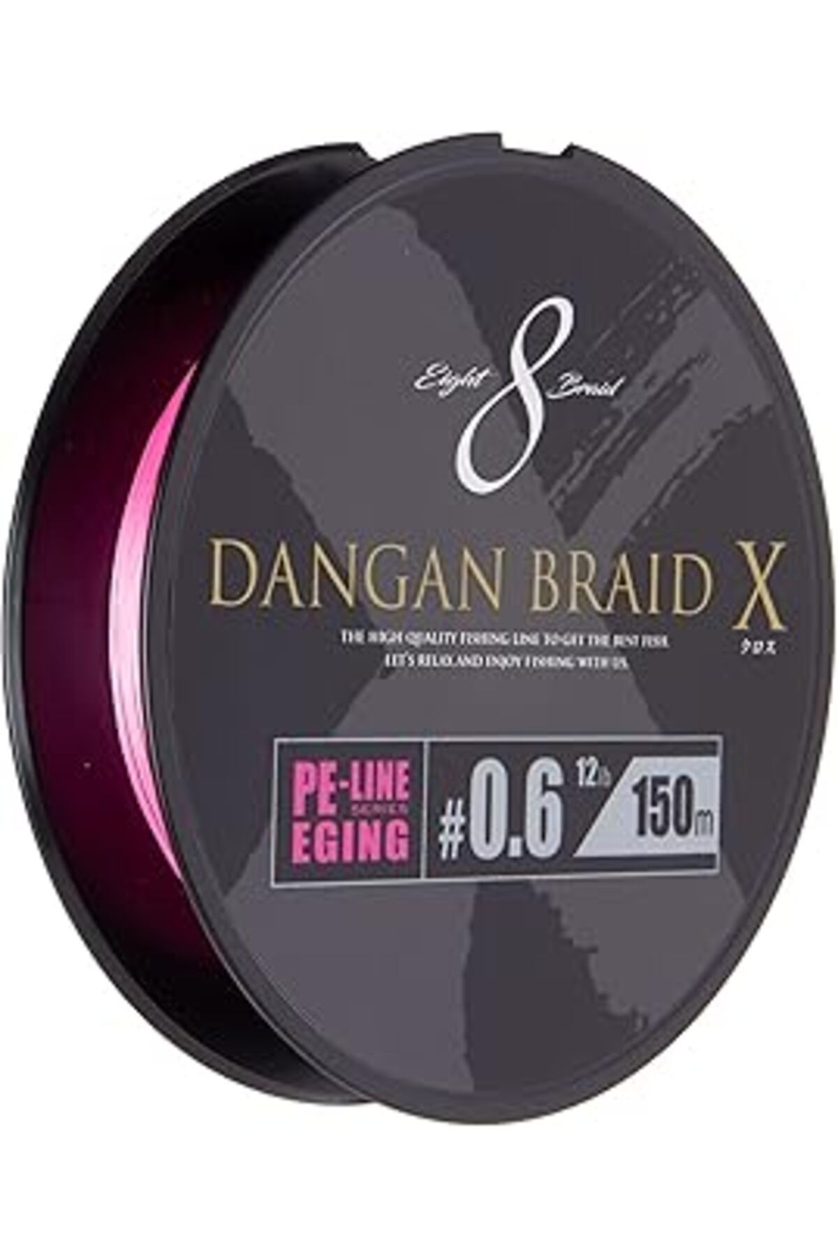 Pazarcan Major Craft Mc Dangan X Braid İp Dbxe8 Pe 0.6 150 Metre Pembe