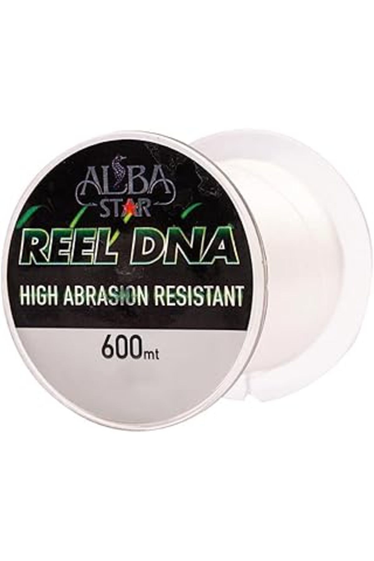 NZM TİCARET Alba Star Reel Dna Misina Beyaz 0.30Mm - 600Mt - 6.4Kg