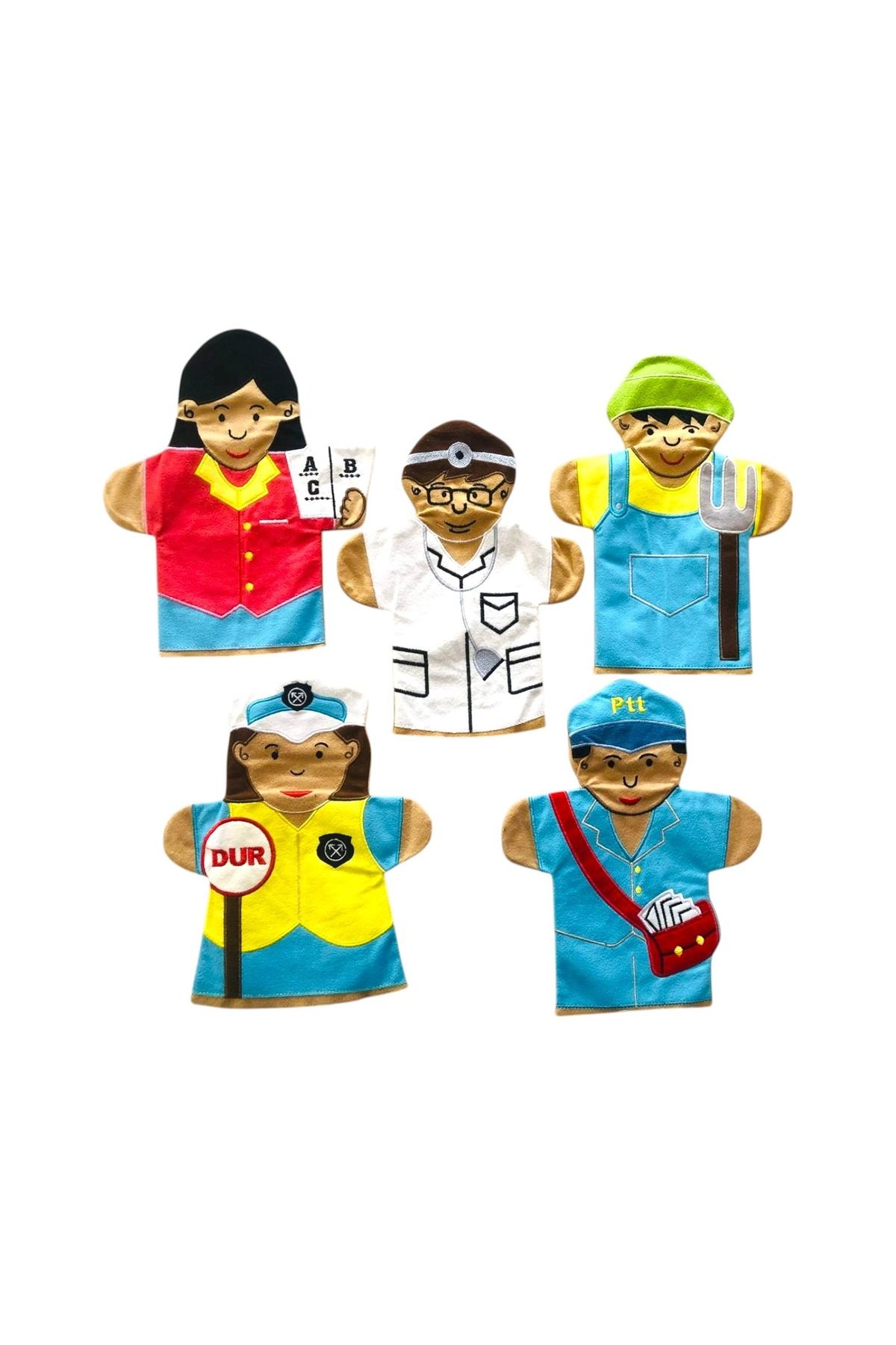 Laylay Toys El Kuklası Meslekler