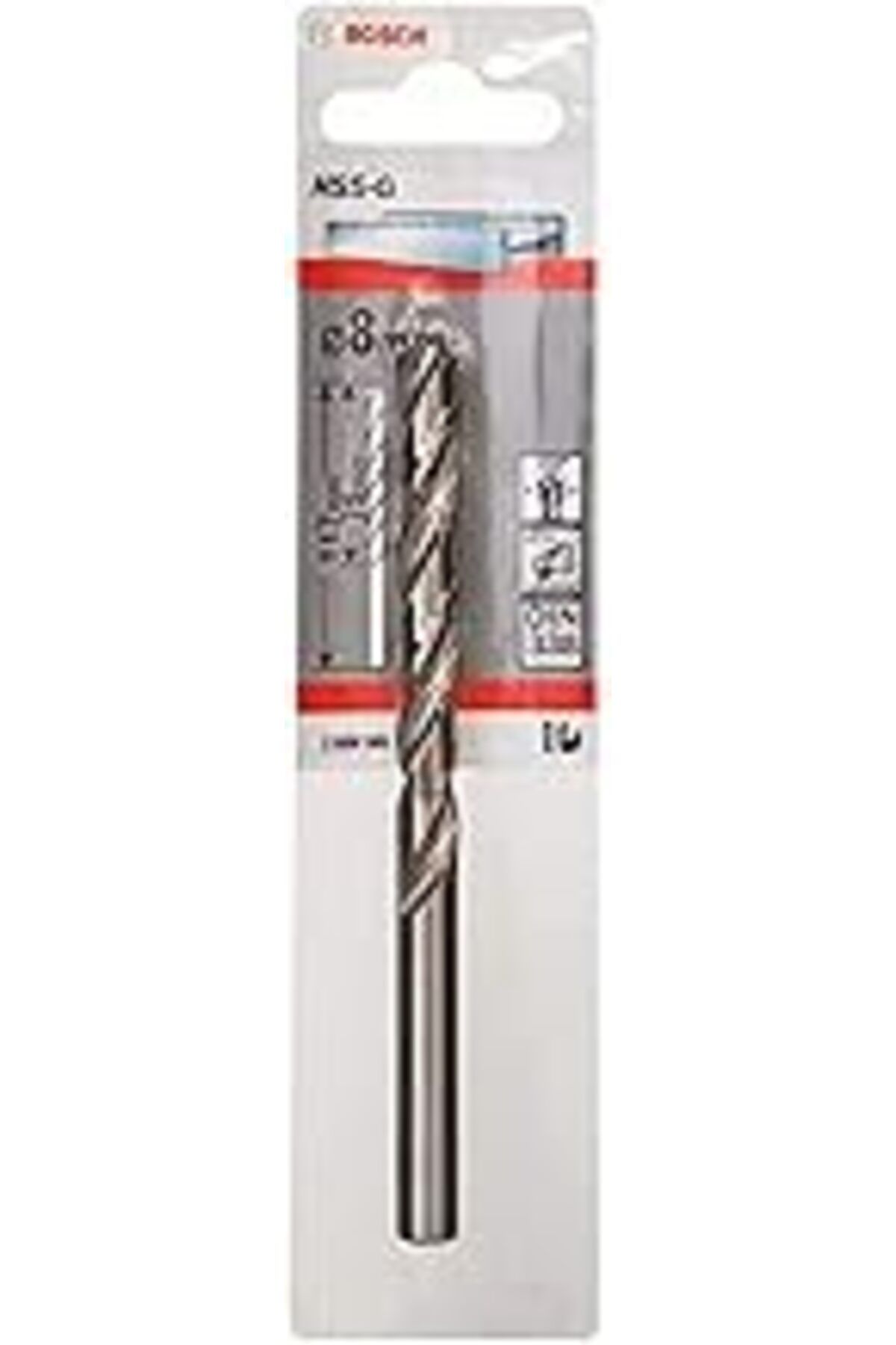 Pİ GLOBAL Bosch Professional Accessories Matkap Ve Kırıcı Delici Uçları, Metal Matkap Ucu, Gri, 1 Adet