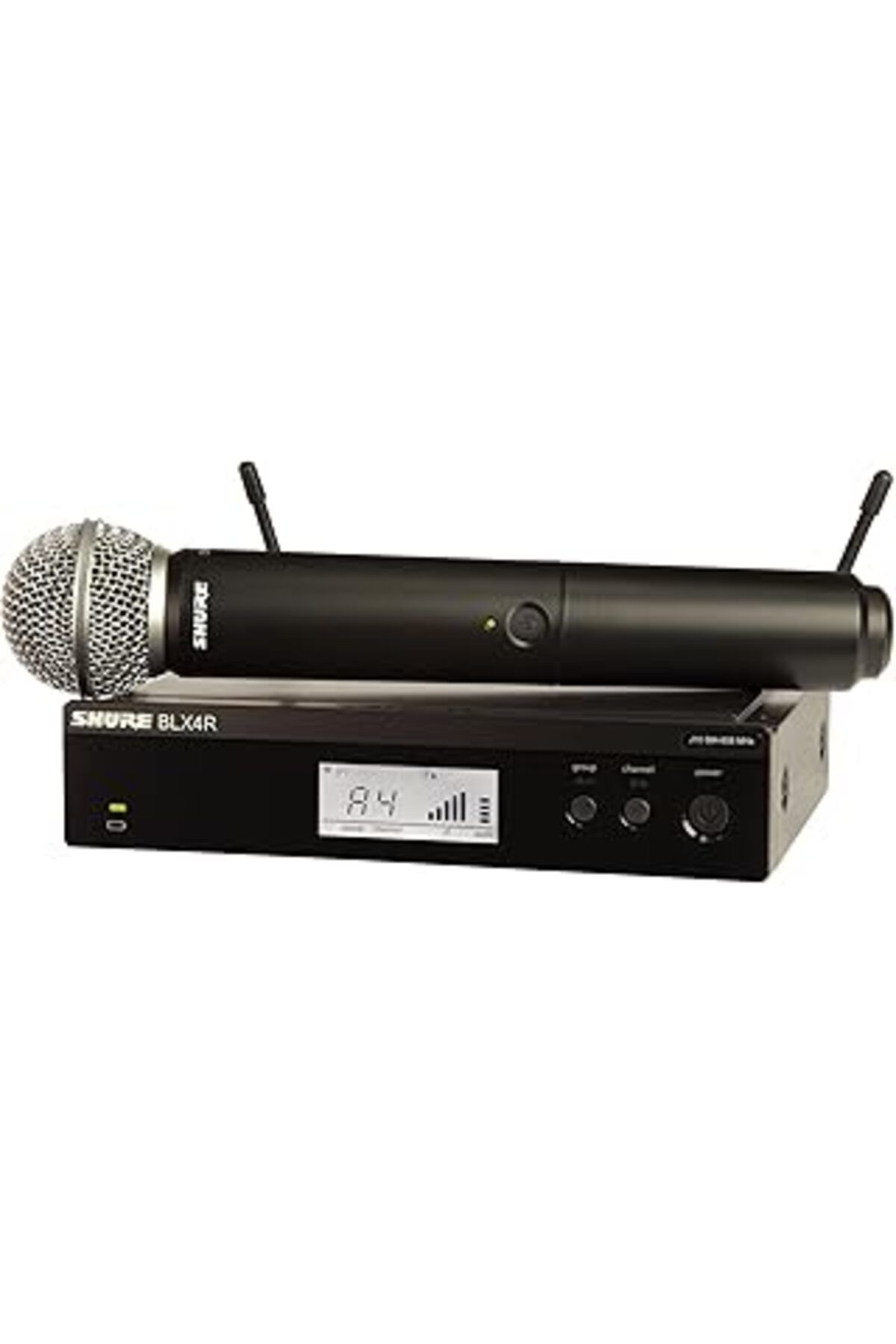jupiter global bazaar Shure Blx24Re/Sm58 Kablosuz Vokal Mikrofon Seti, Sm58 Kapsüllü
