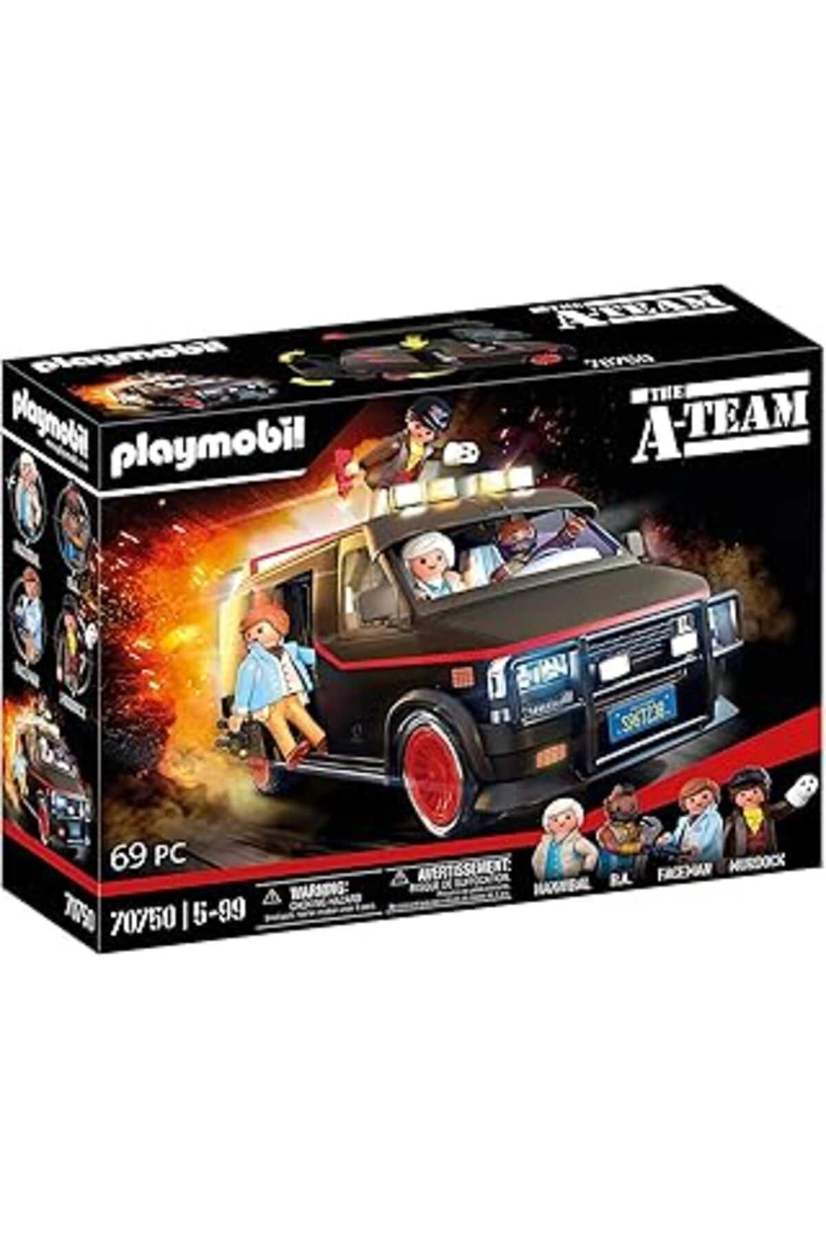 jupiter global bazaar Playmobil 70750 A Takımı Minibüsü, A Takımı Hayranları Için Harika, Otomobil Meraklıları Için Kolek