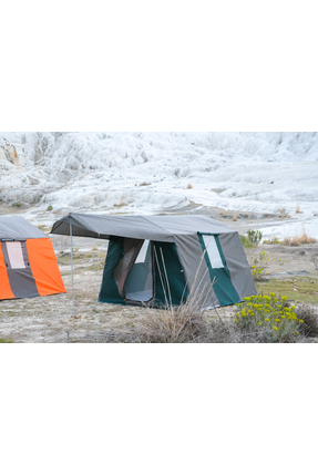 TMC CAMPİNĞ Kapı Sineklikli 1t0 Double Kamp Çadırı 4-6 Kişilik