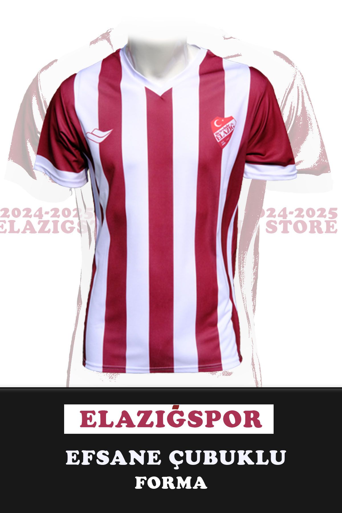 Elazığ Efsane Çubuklu Forma Elazığspor Elazığ Store A05