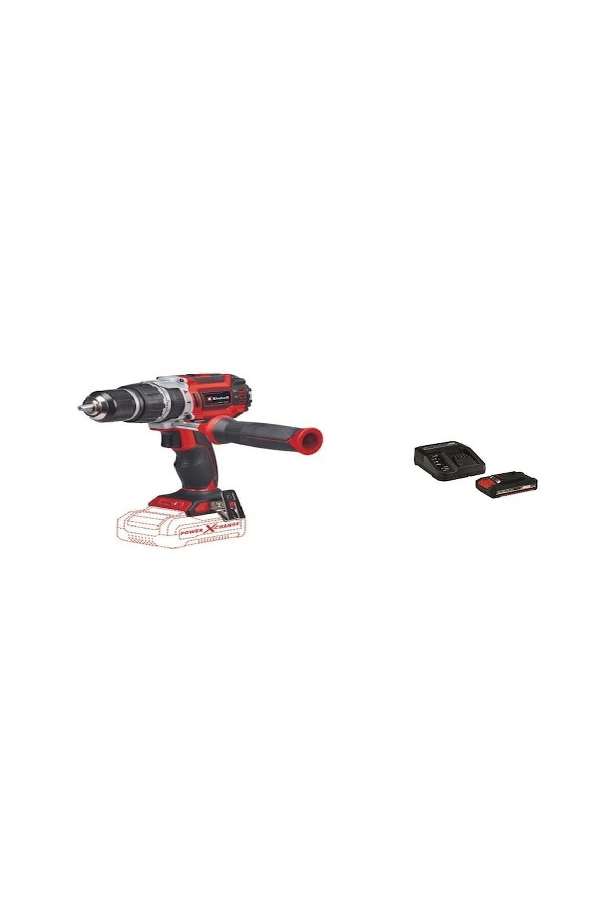 Einhell TP-CD 18/60 Li-i Bl Darbeli Matkap 2,0 Ah Akü Starter Kit