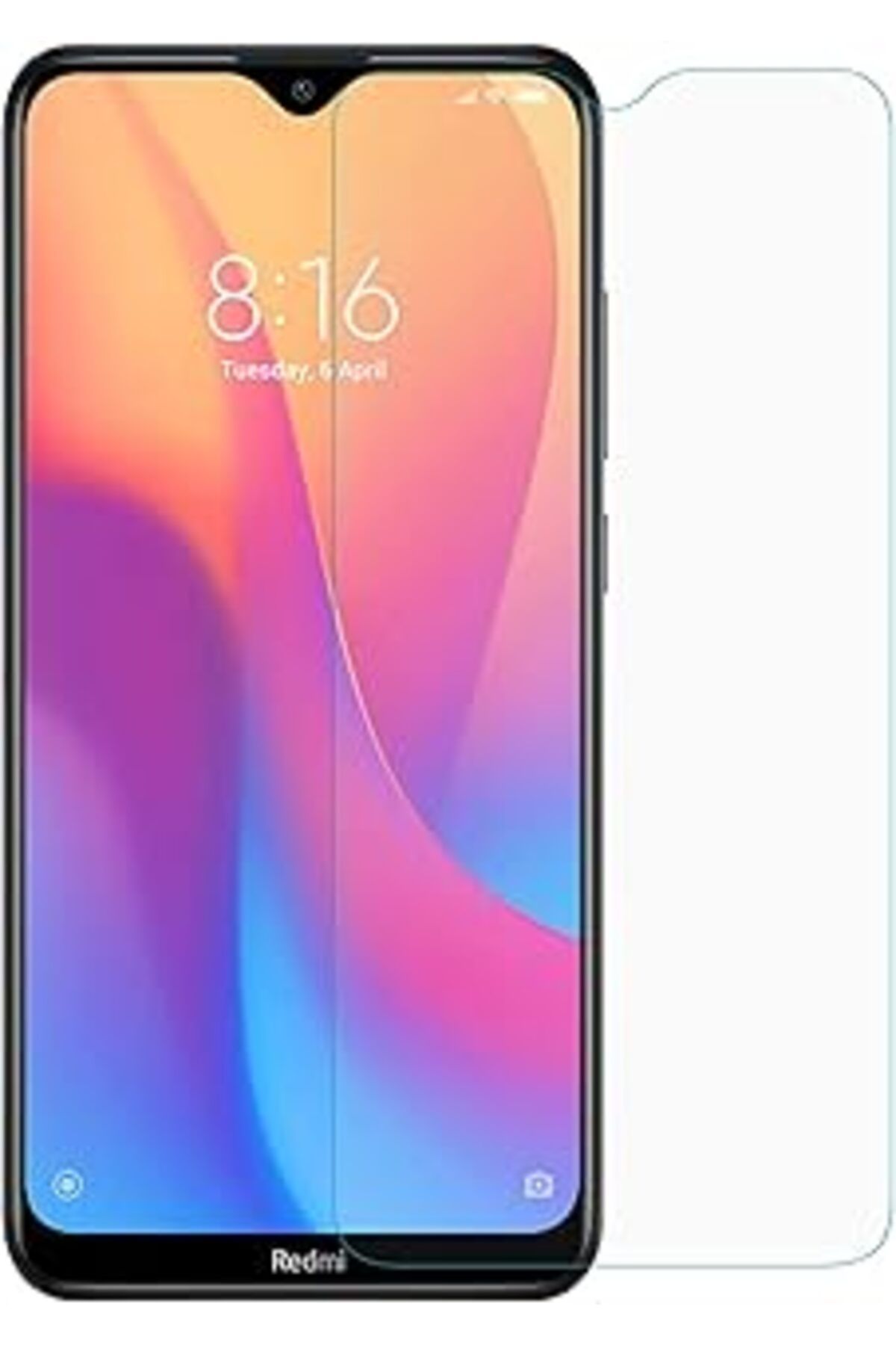 Pazarcan Microsonic Xiaomi Redmi 8A Temperli Cam Ekran Koruyucu
