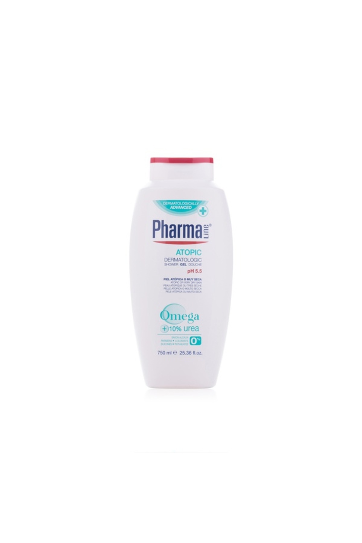 Pharmaline-Pharma Line Atopic Dermatologic Shower Gel 750 Ml 1