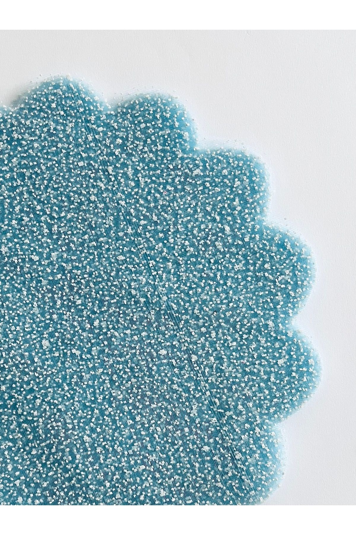Öztürk Karlı Tül 22cm Süsleme Hediyelik Tül 45 Adet. Mavi.