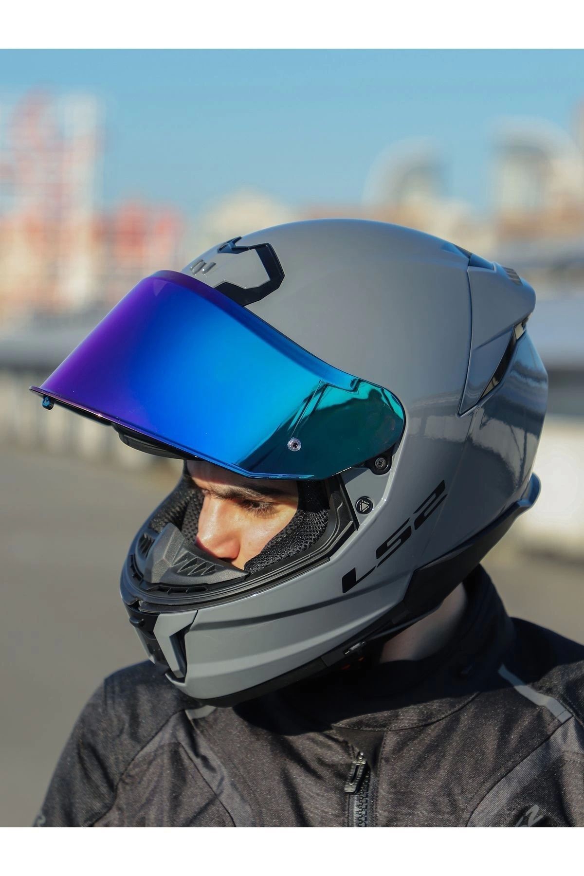 LS2-STREAM 2 NARDO GRAY HELMET 4