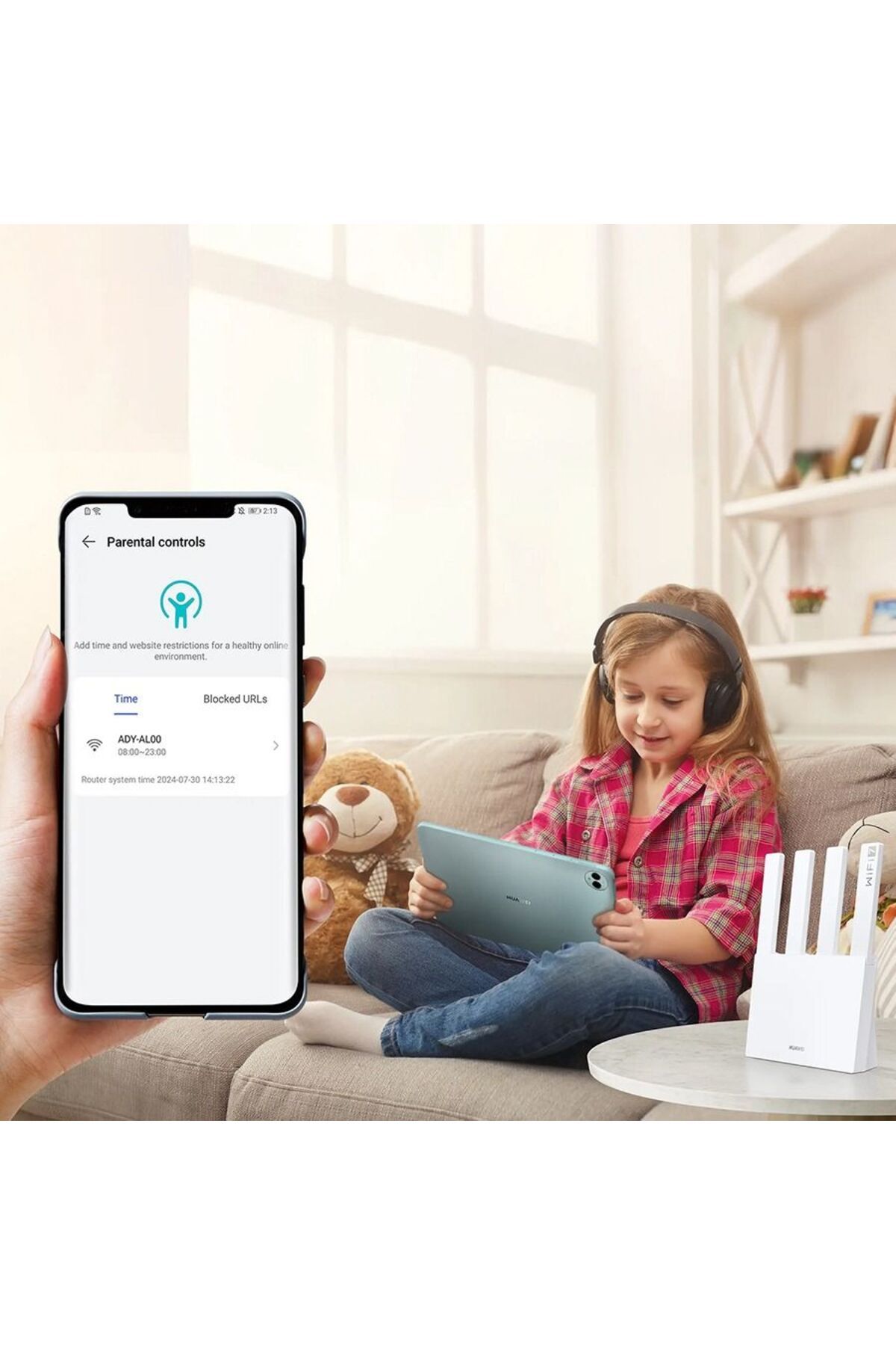 Huawei-Wireless Supports Dual-Band Wi-Fi 7 BE3 - White 5
