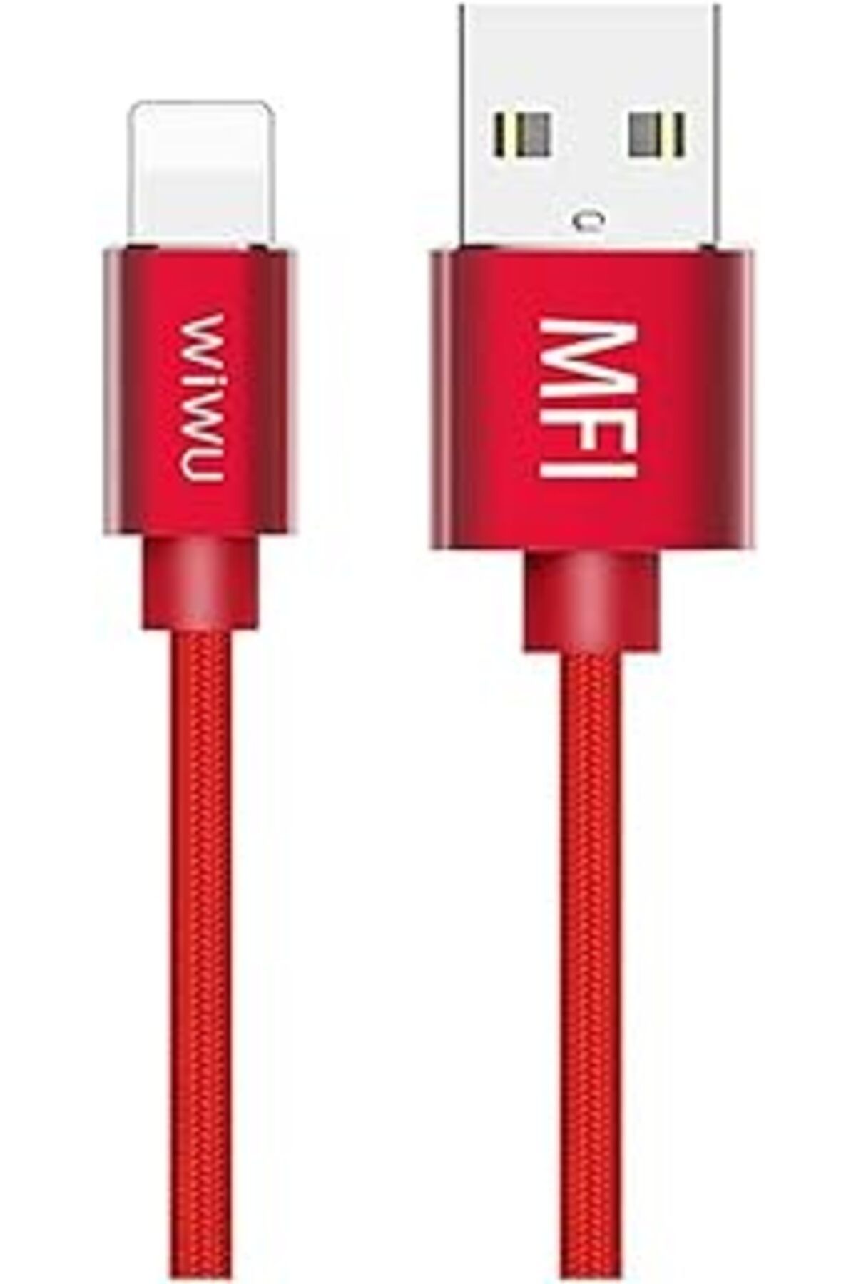 Pazarcan Wiwu Mfi Lightning Kablo, Kırmızı