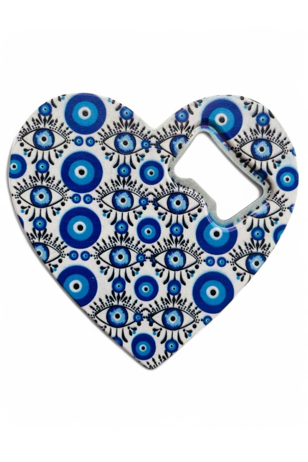 GALATA GIFT Magnet - Deschizător De Sticle - Soda Soda Cu Mărgele Evil Eye - Magnet Pentru Frigider - Mărime unică