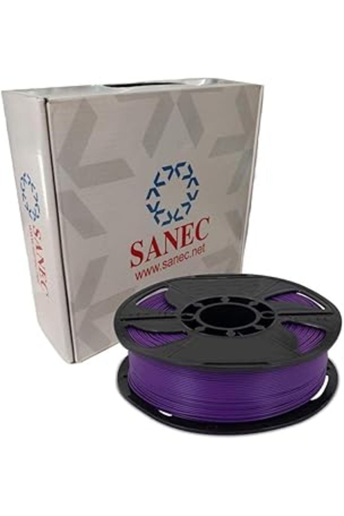 jupiter global bazaar Sanec Filament Pla + 1.75Mm 1 Kg Plus - Mor