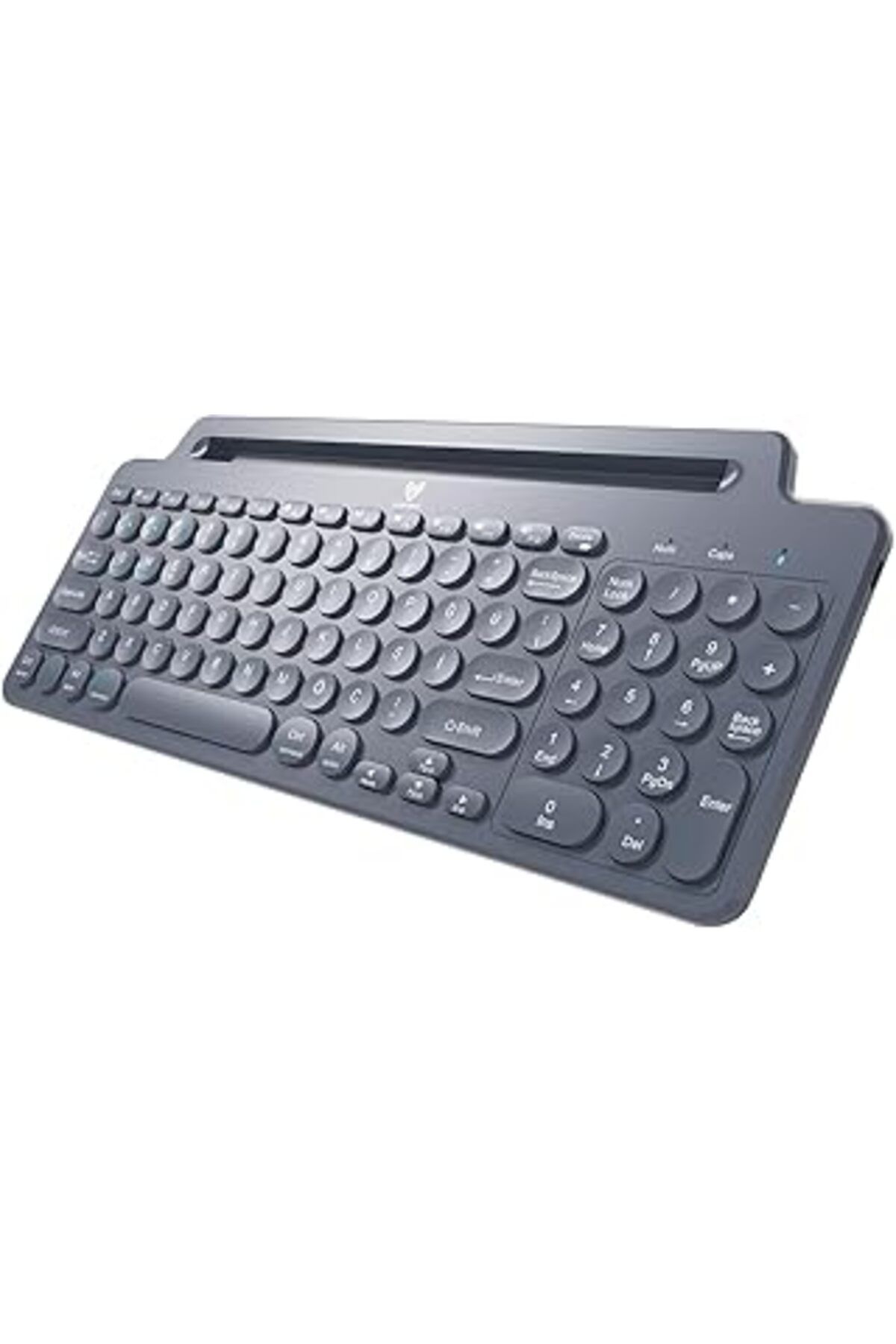 karadağsb Blueforce Bt-K99 Bluetooth & Wireless Kablosuz Klavye Standlı Gri Telefon Pc Tablet Tv Laptop Mac U