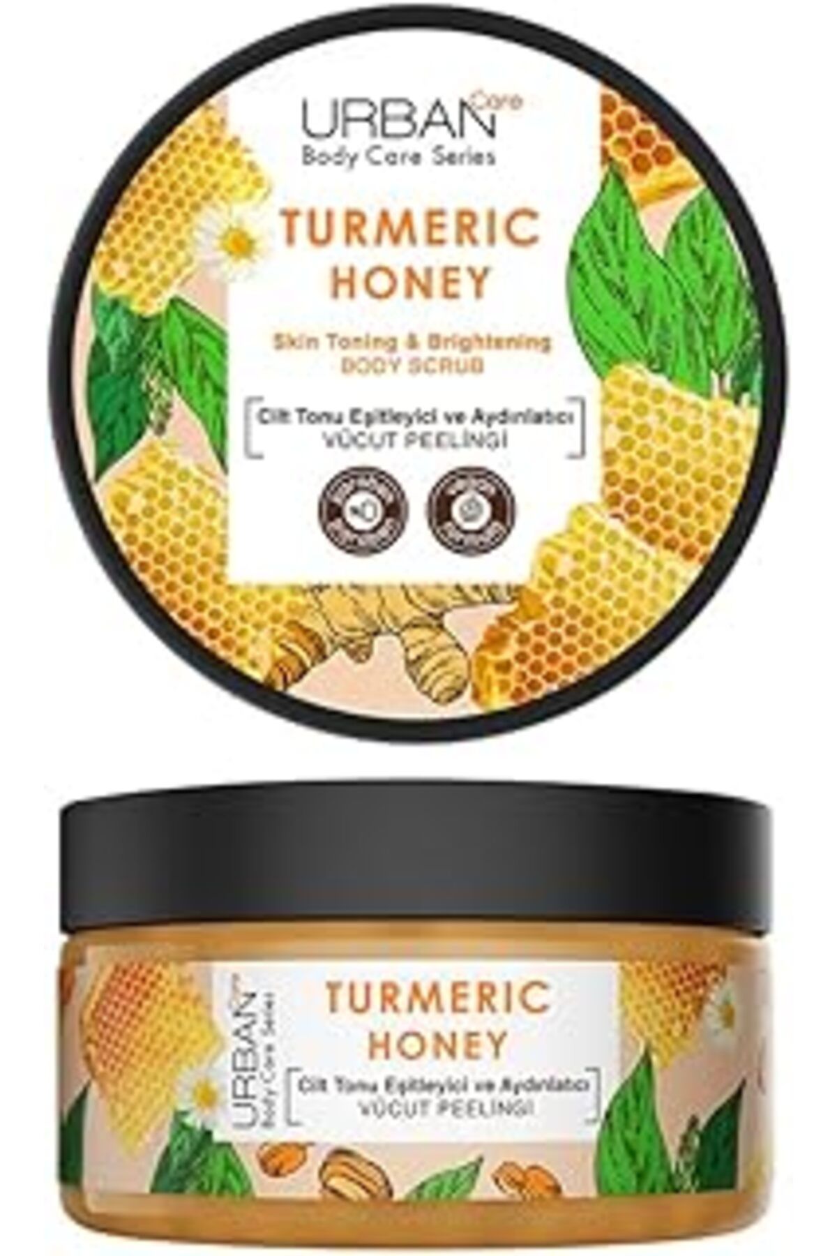 Siloin Turmeric Honey Cilt Tonu Eşitleyici Ve Aydınl Vücut Peelingi 200 Ml- Vegan