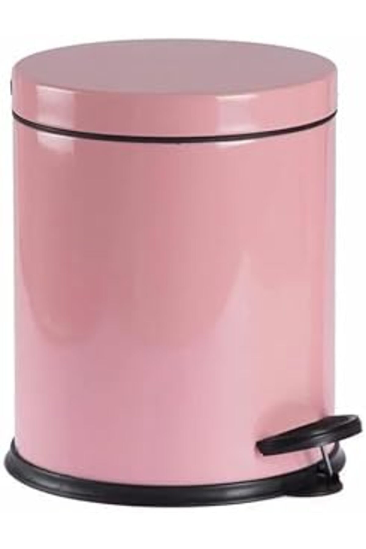 karadağsb Noksi Paslanmaz Metal Pedallı Çöp Kovası 12 Lt Pembe (412406)