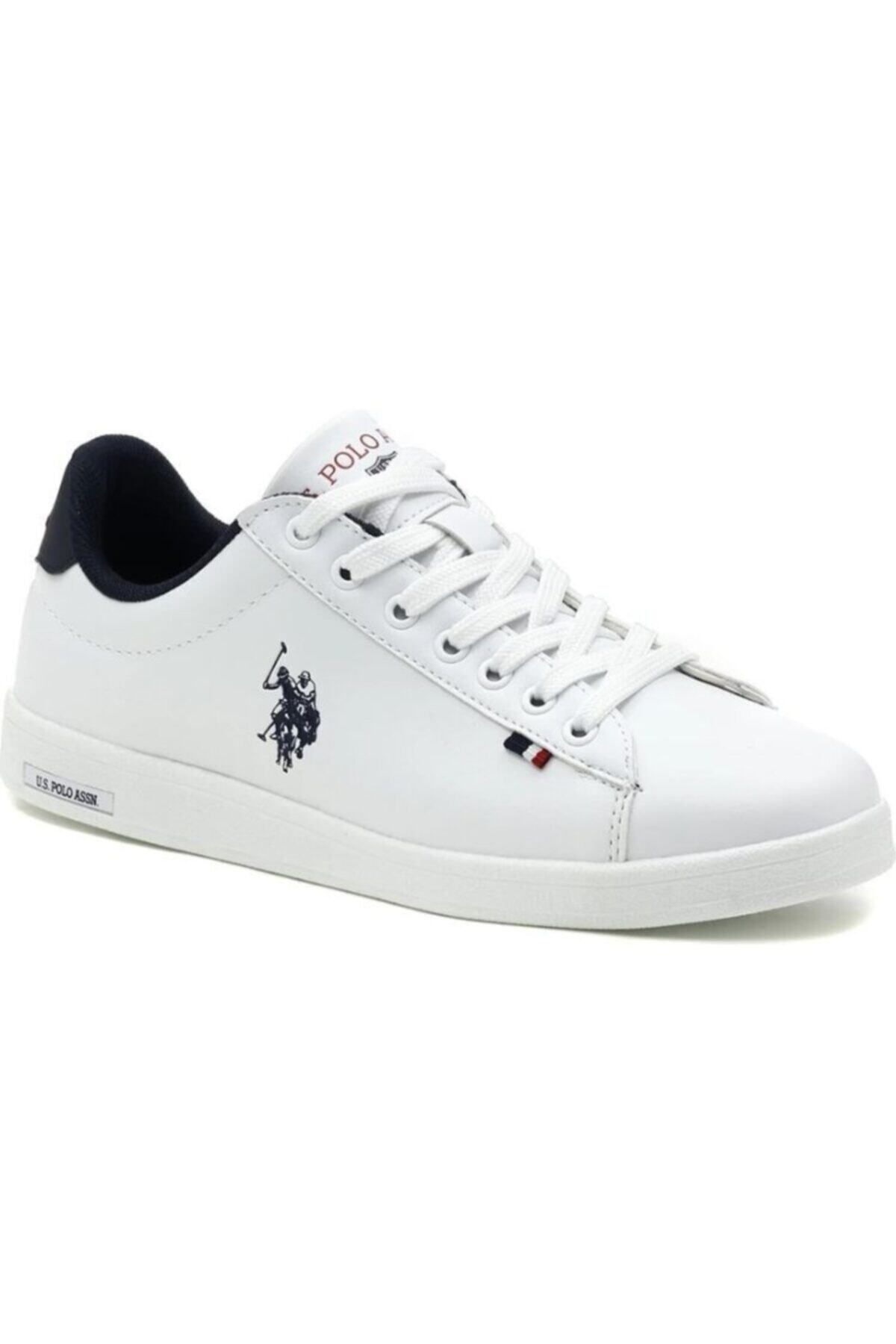 U.S. Polo Assn. Uspa Franco Garson Pantofi Stil Piele Albă 36-40 Pantofi De Alergare Unisex - 36
