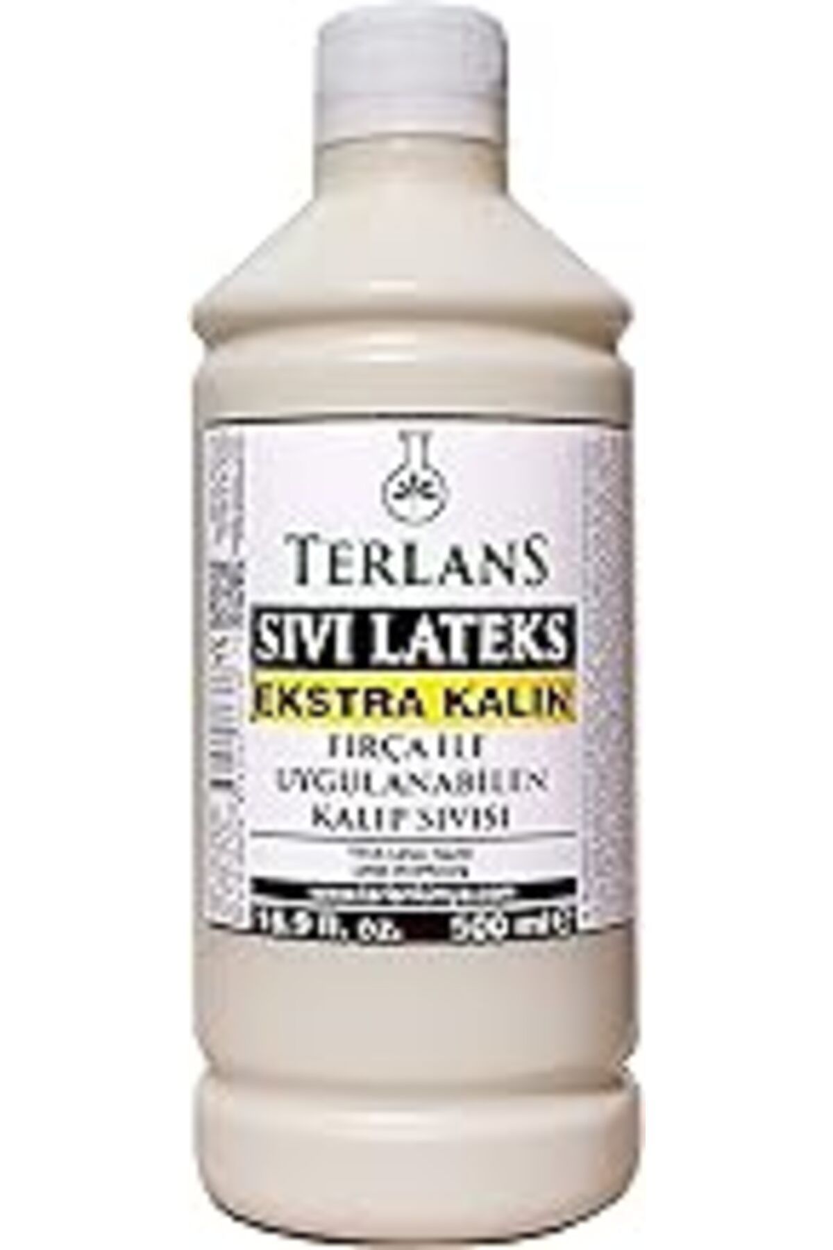 Hepta Collection Terlans Ekstra Kalın Sıvı Lateks 500 Ml Fırça Ile Sürülebilir Kalıp Sıvısı Thick Liquid Latex