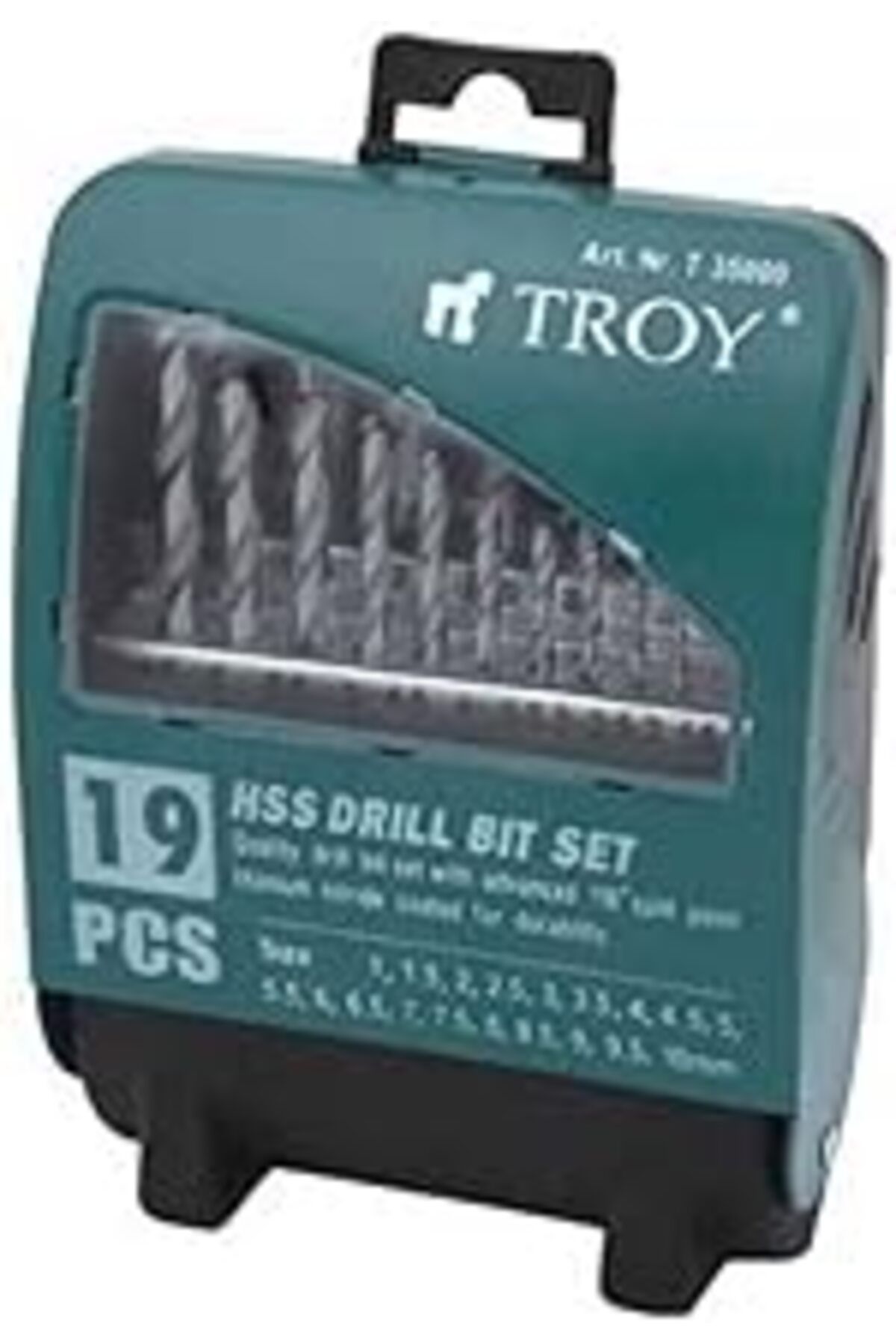Pİ GLOBAL Troy T 35000 Hss Matkap Uç Seti, 19 Parça