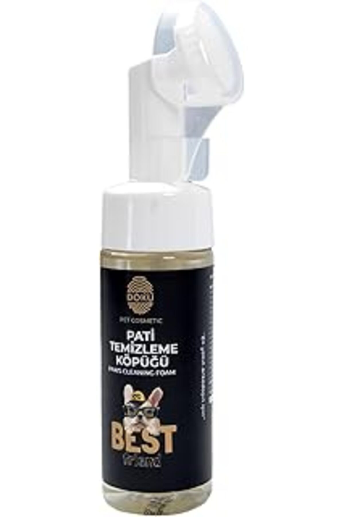 Mu Art Ahşap Doku Pet Cosmetic Pati Temizleme Köpüğü 150 ml | Organik Kedi Ve Köpek Pati Temizleyici, Hindistan