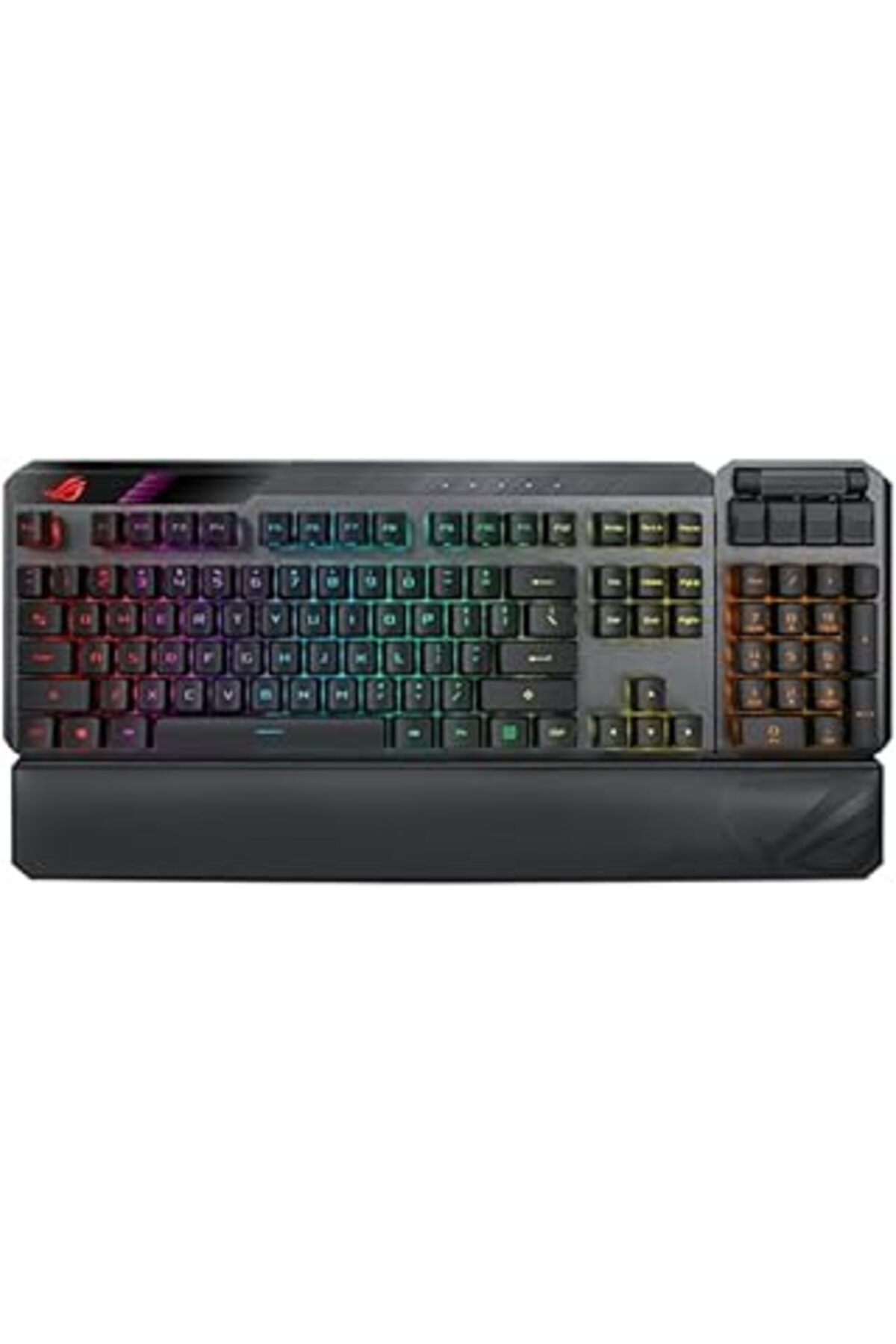 ebadi Rog Claymore Ii Aura Sync Rgb Bilek Desteği Mekanik Oyuncu Kye Türkçe Tuş Dizilimi Rog Rx R