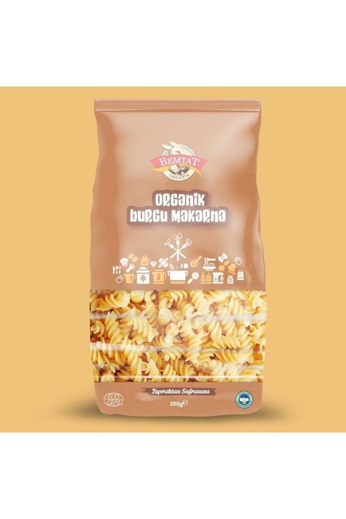 Bemtat Organik Burgu Makarna 350 Gr