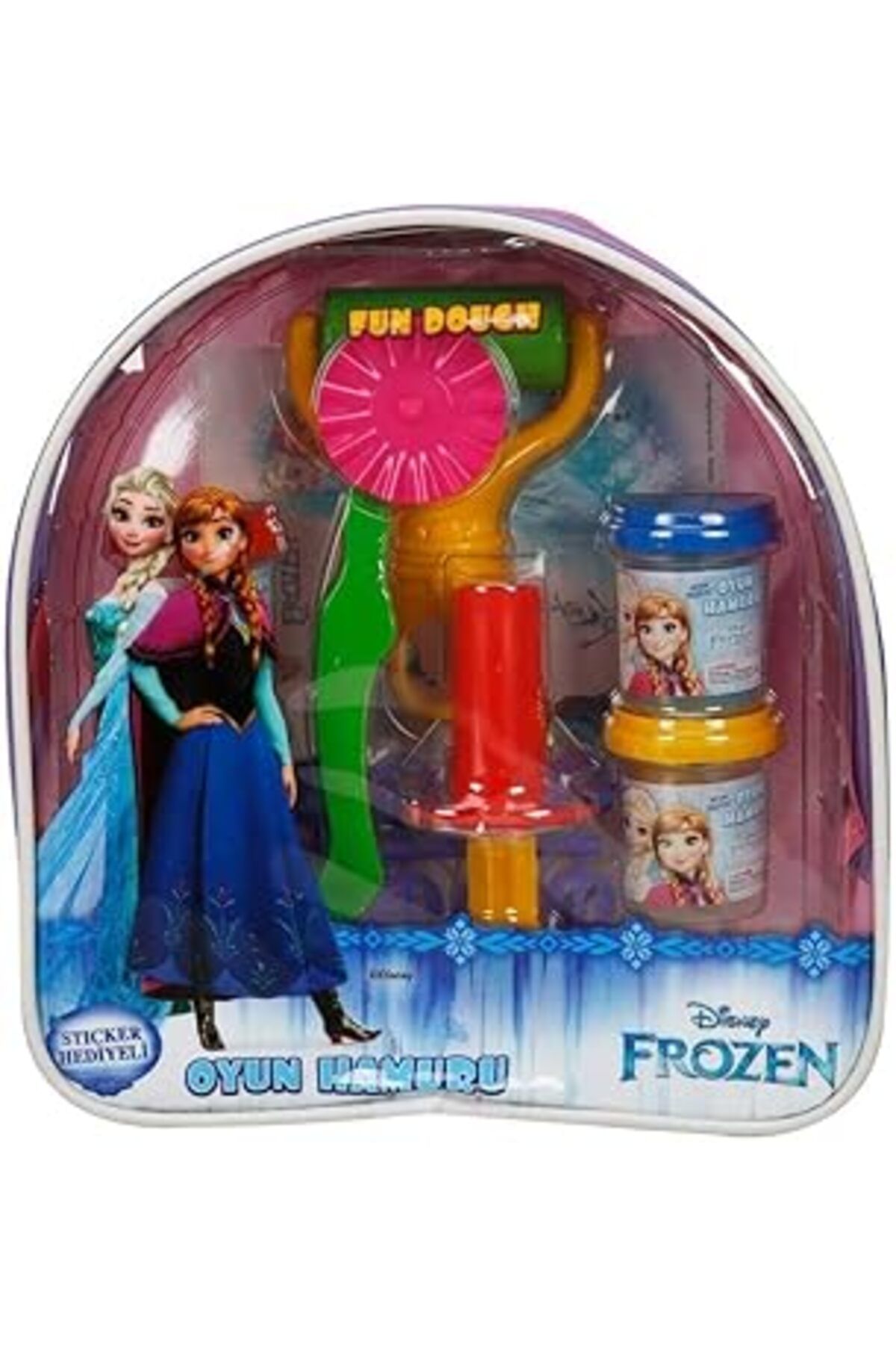 NZM TİCARET Oyun Hamur Seti Sırt Çantalı Frozen S01001879