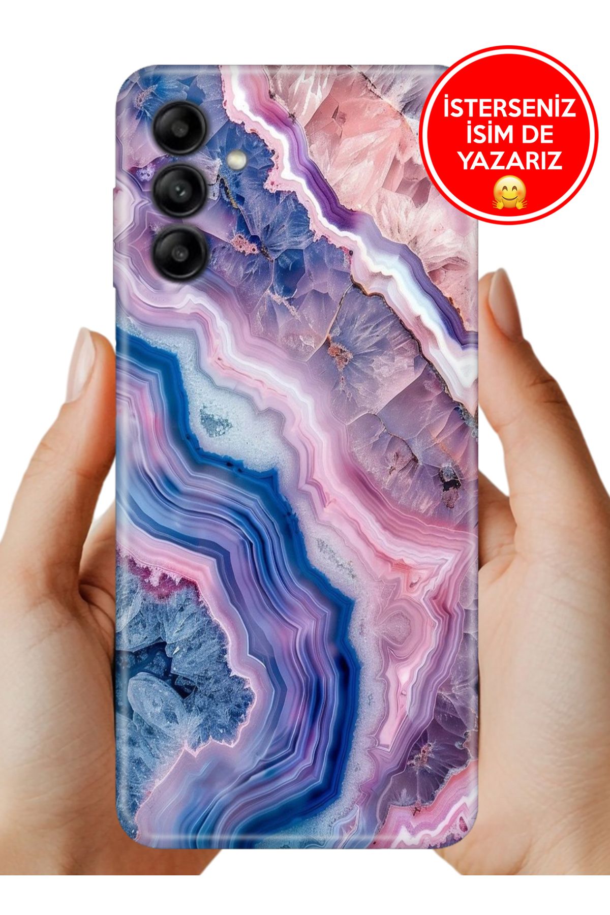 Cekuonline Samsung Galaxy A34 Kılıf Flues Ametist