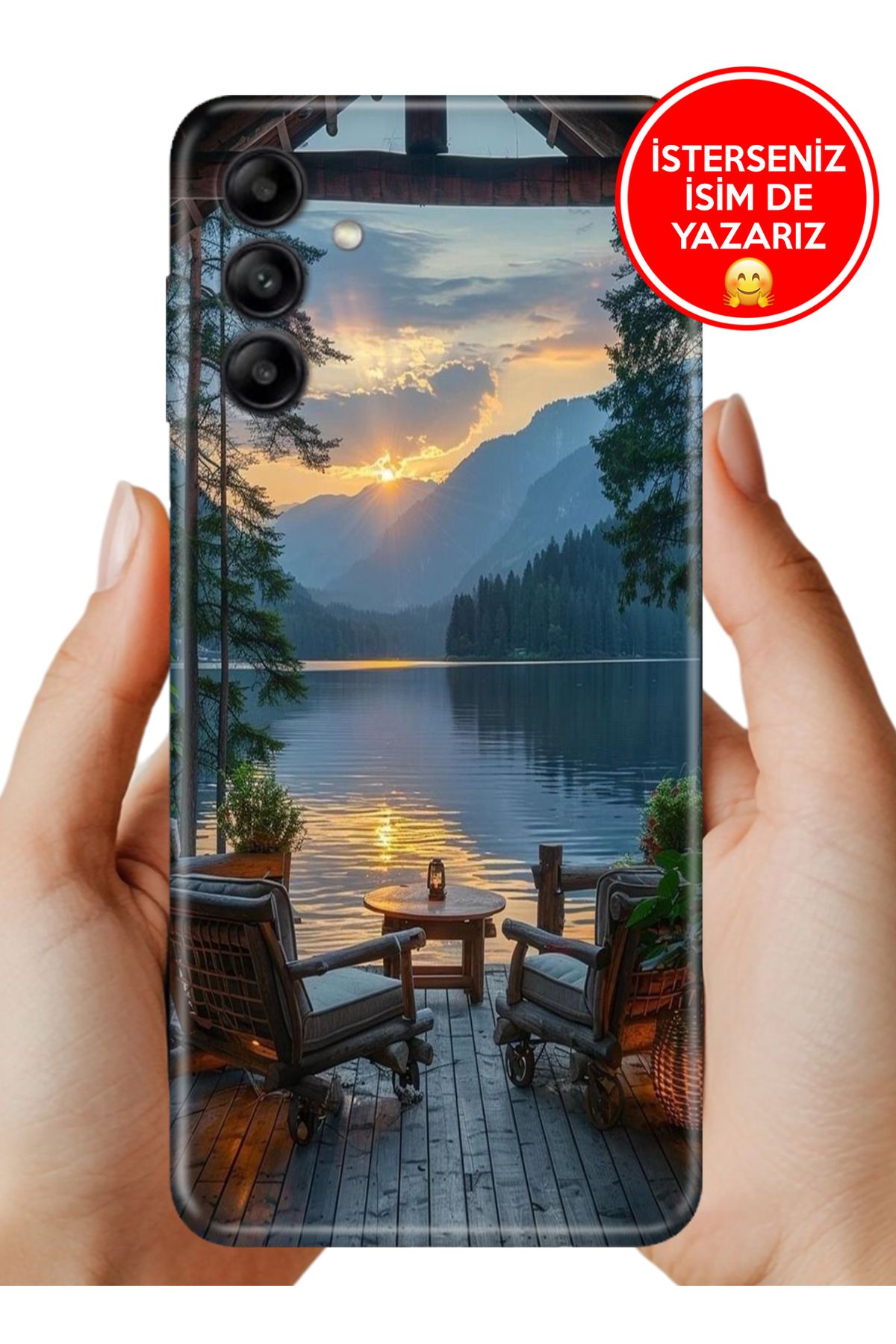 Cekuonline Samsung Galaxy M55 Kılıf Tam Rubber Esnek Silikon Full Koruma Tamamen Huzur