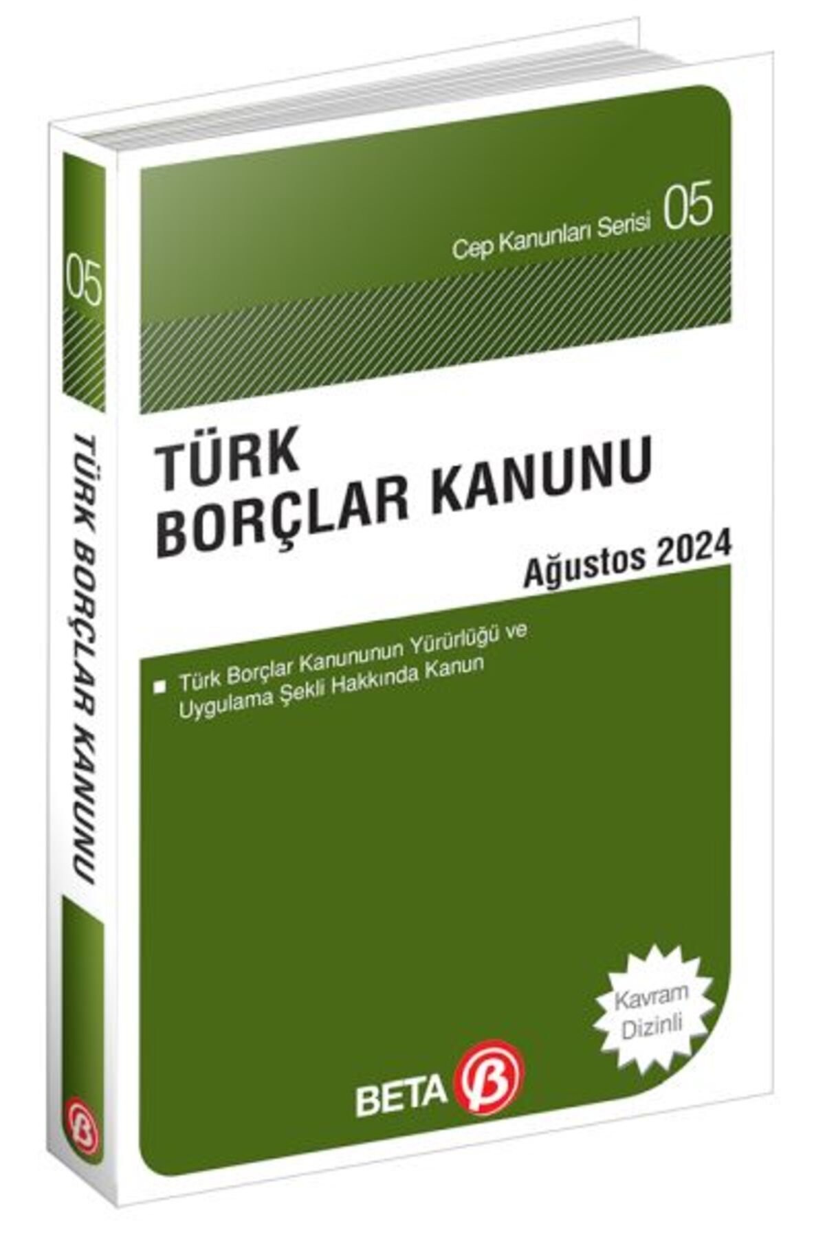 Destek Yayınları Türk Borçlar Kanunu Eylül 2023