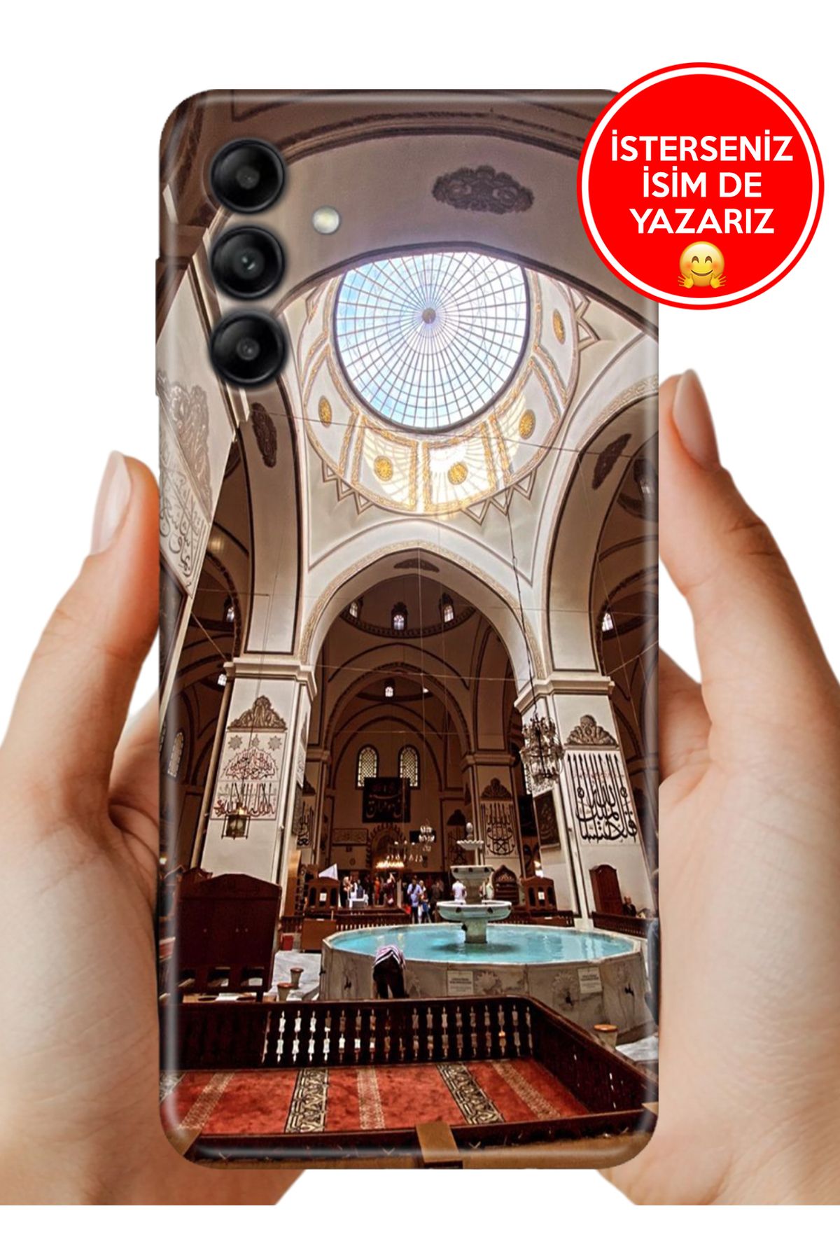 Cekuonline Samsung Galaxy M34 Kılıf Baskılı Life Style Kapak Silikon Ulu Camiii