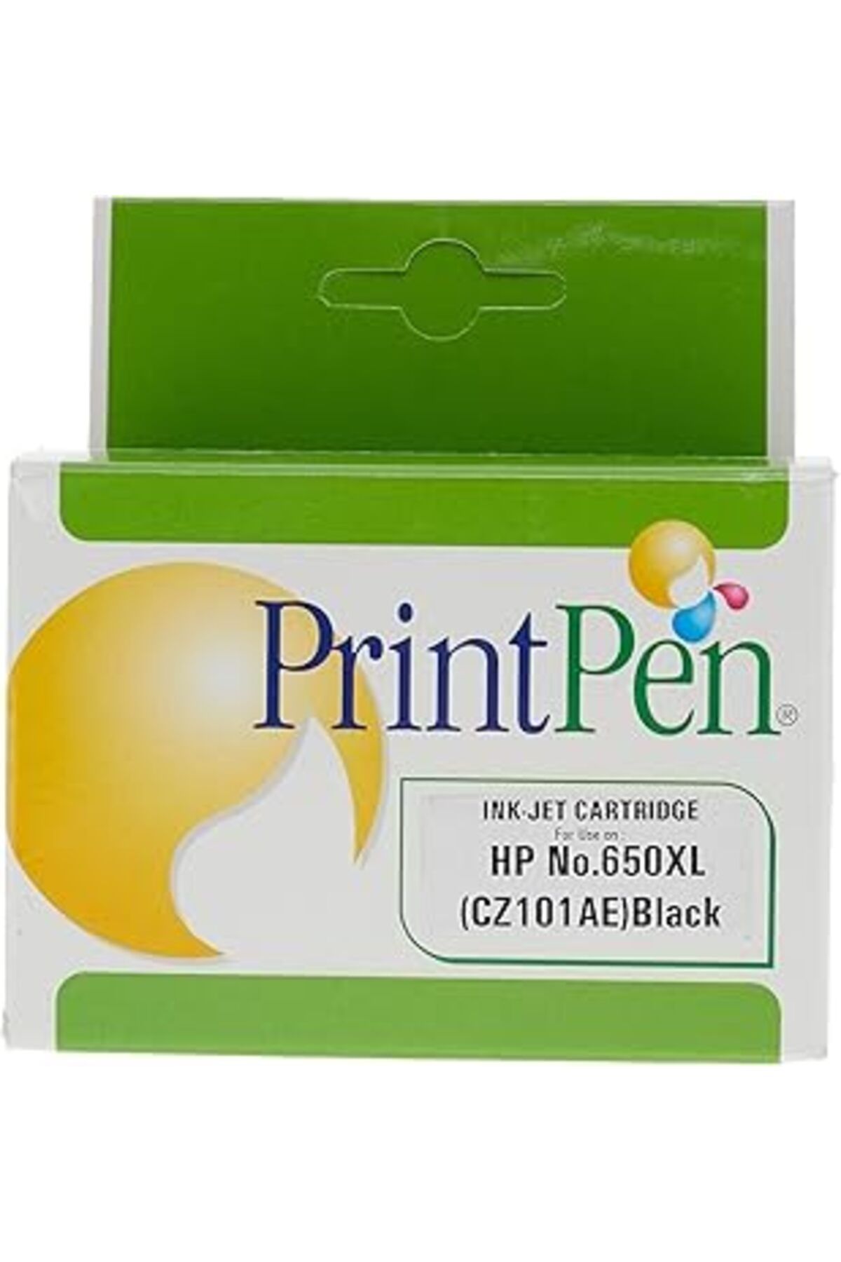 Pazarcan Printpen No.650Xl (Cz101Ae) Siyah Yüksek Kapasite Muadil Mürekkep Kartuşu